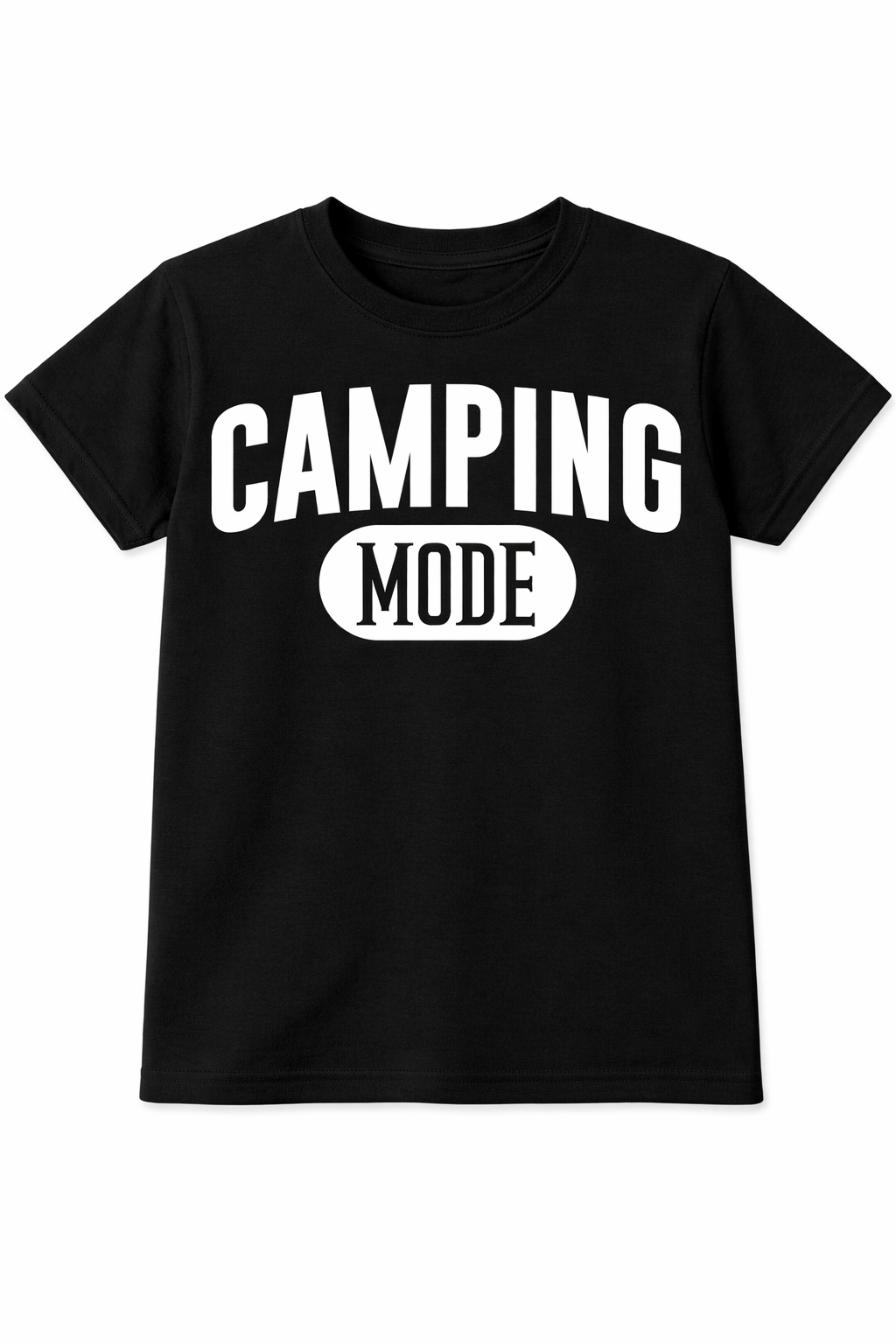 Camping Mode On Youth T-Shirt