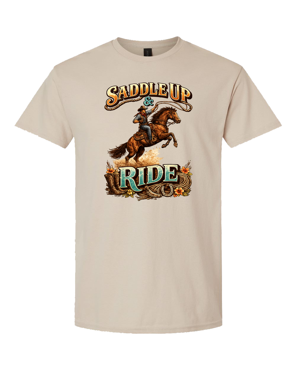 Saddle Up & Ride Adult Shirt