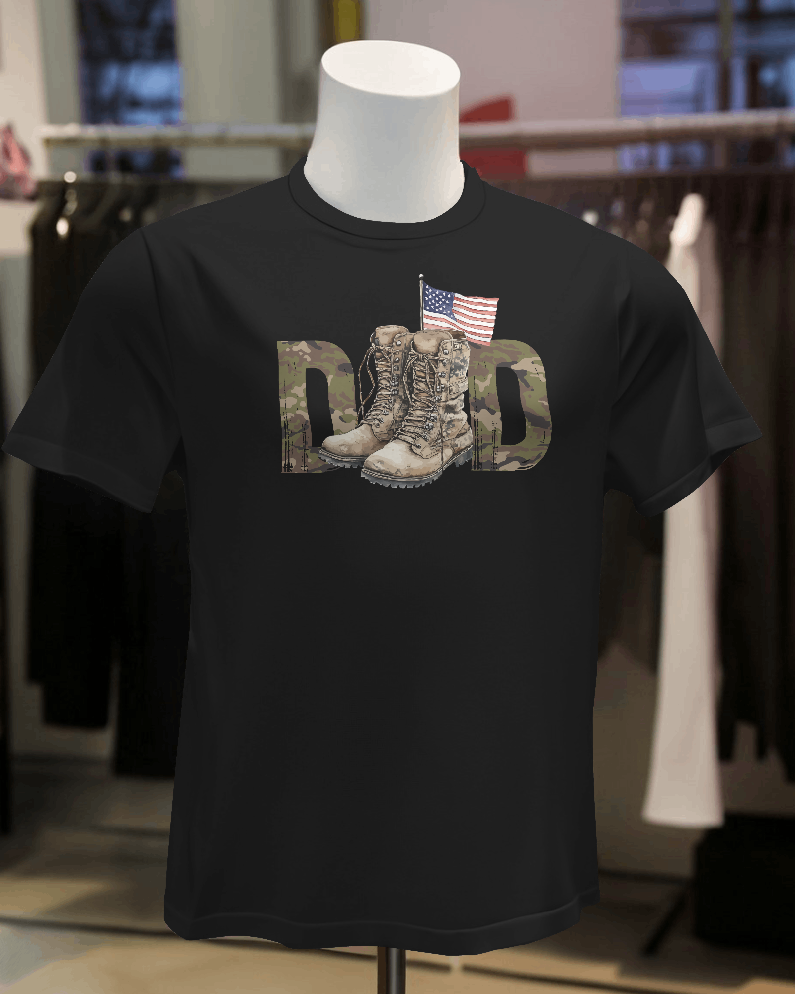 Combat Boots & Pride – Military Dad