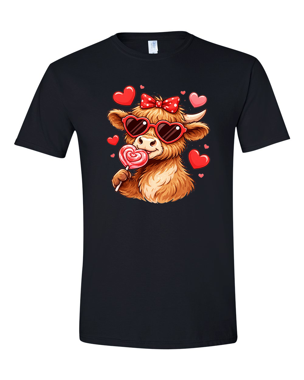 Highland Cow Valentine Cutie
