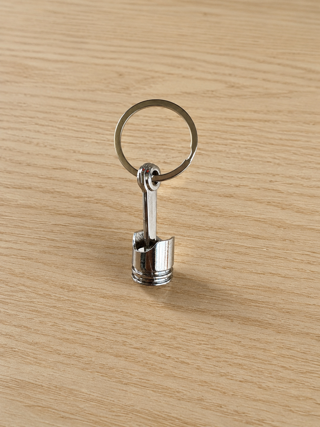 Piston Keychain – Engine Piston & Connecting Rod Keychain
