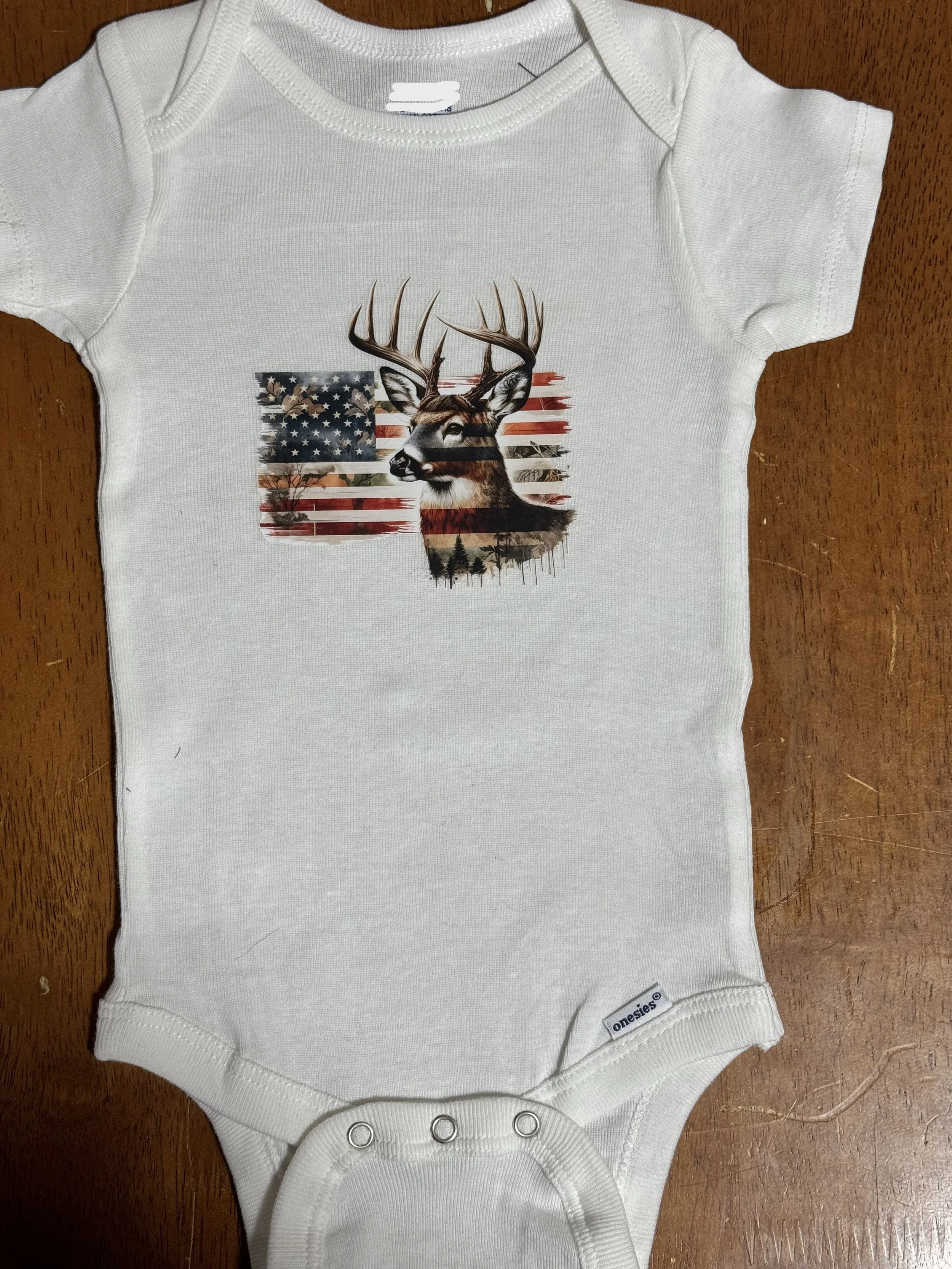 US Patriotic Buck Pride