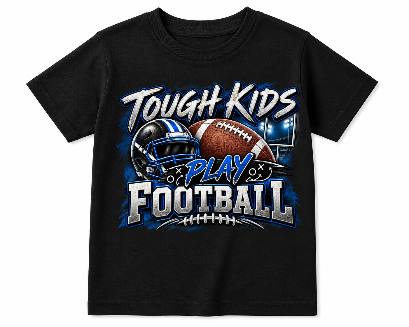 Tough Kids Play Football Youth T-Shirt