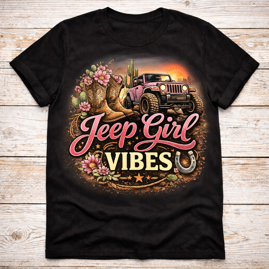 Jeep Girl Vibes – Desert Sunset Edition
