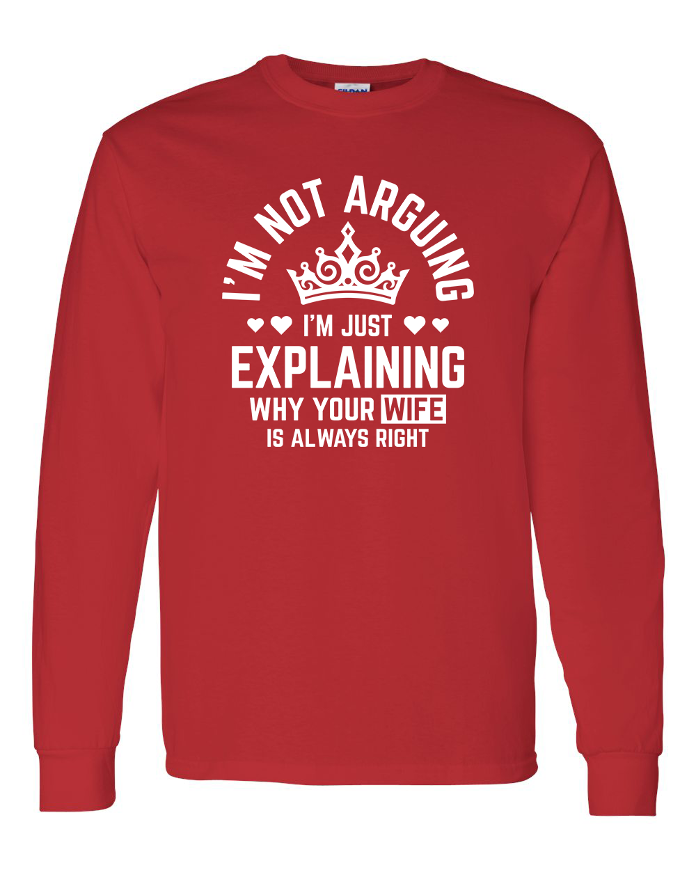 I’m Not Arguing… Wife Is Always Right