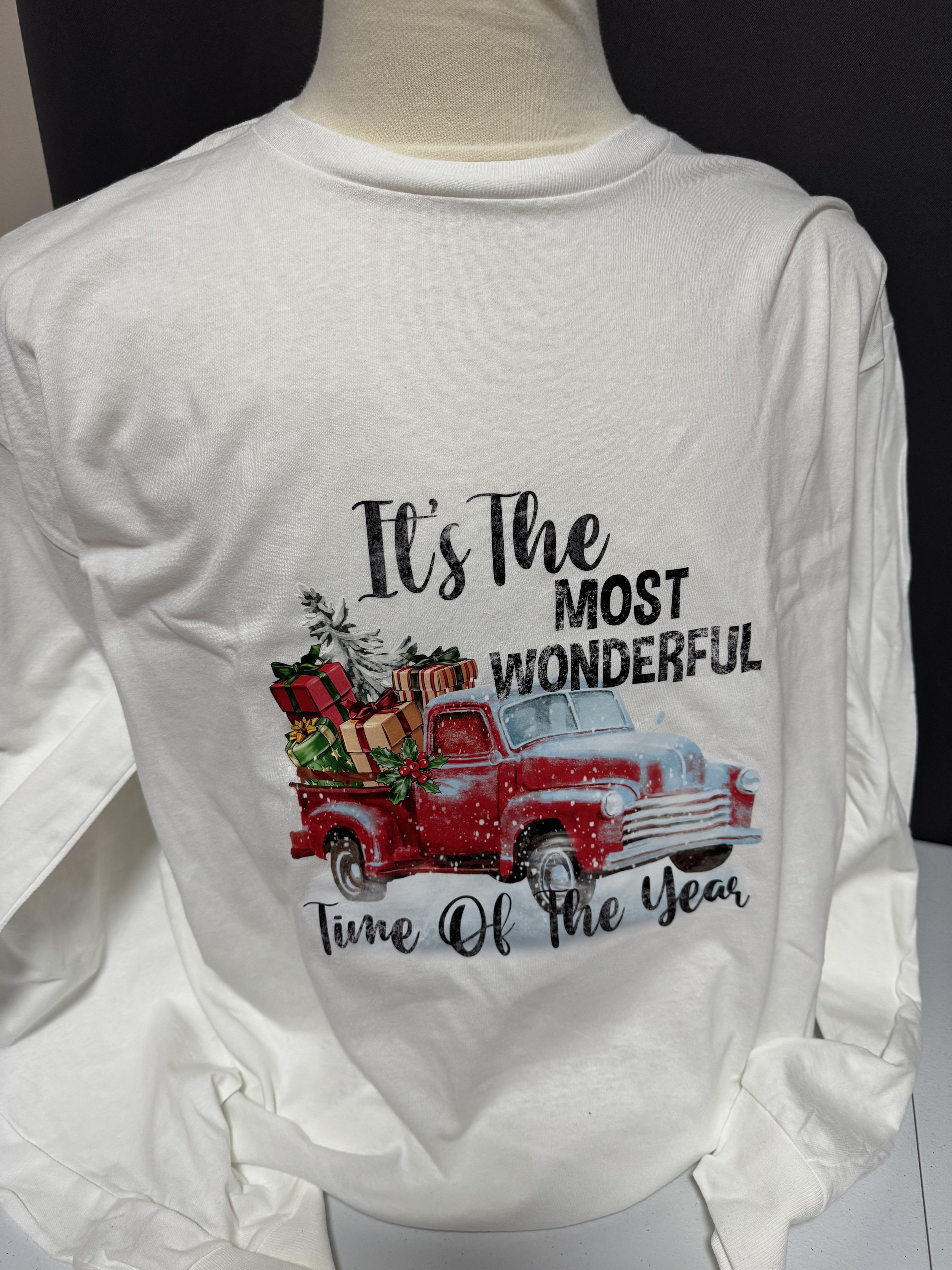 Most Wonderful Time Red Truck