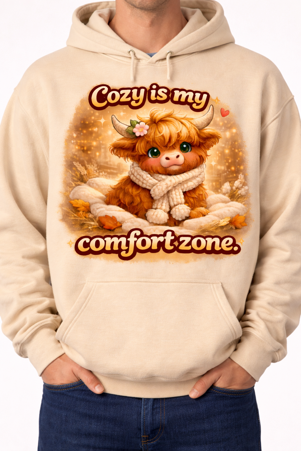 Cozy Is My Comfort Zone – Highland Cow