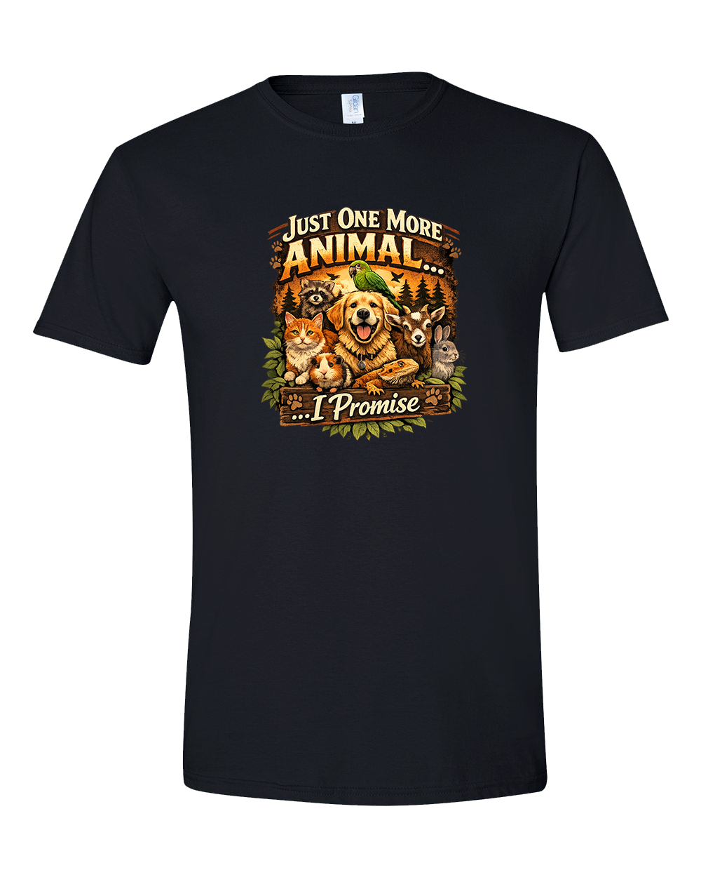 Just One More Animal… I Promise Adult Shirt