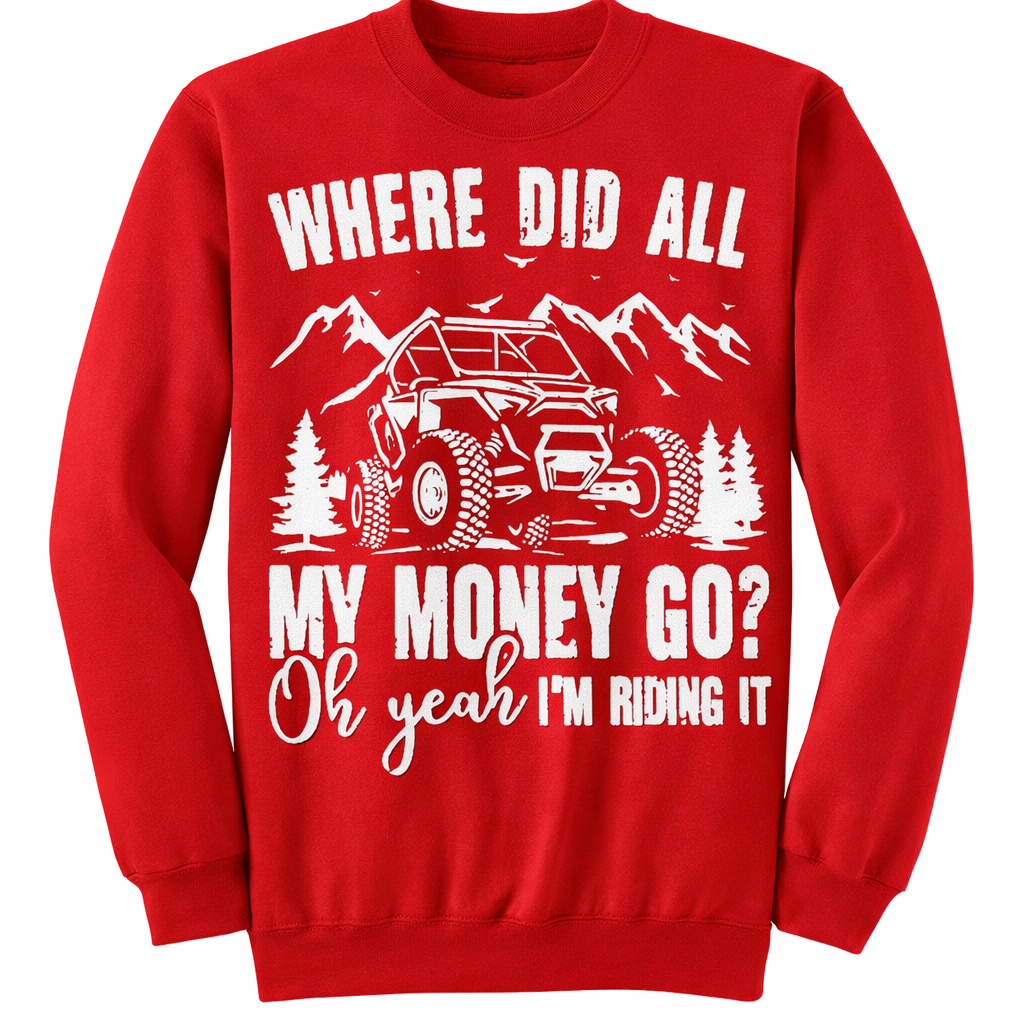 “Oh Yeah, I’m Riding It” Off-Road Crewneck