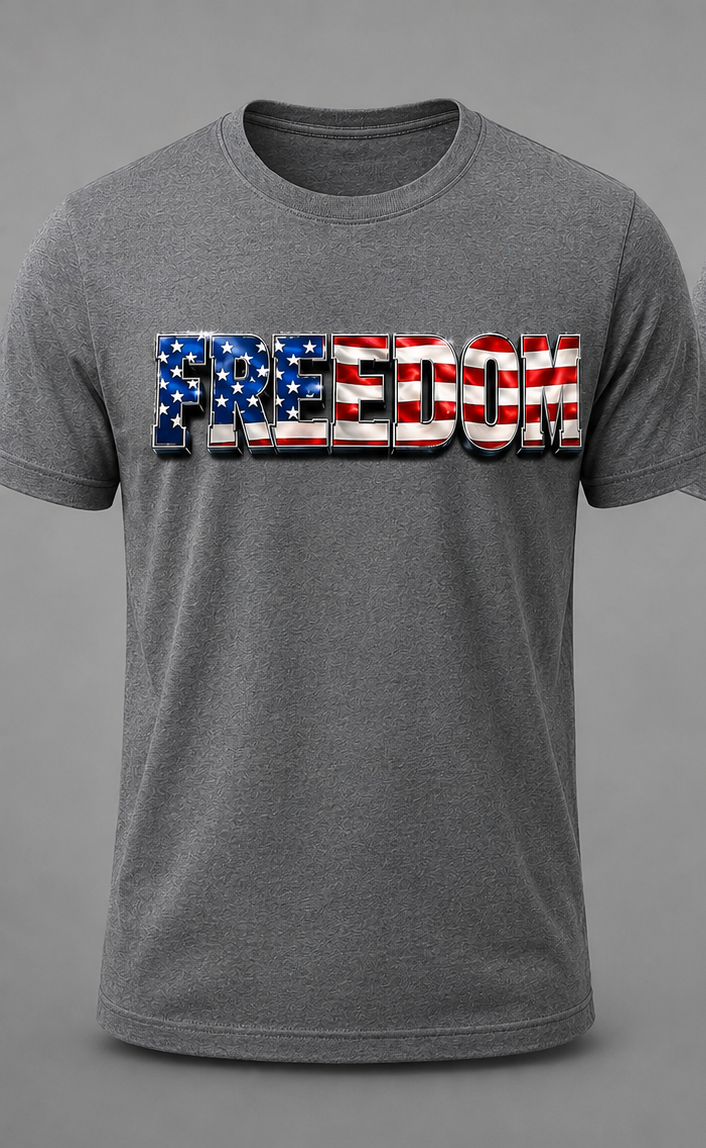 Freedom 250th Anniversary of America Patriotic Eagle T-Shirt