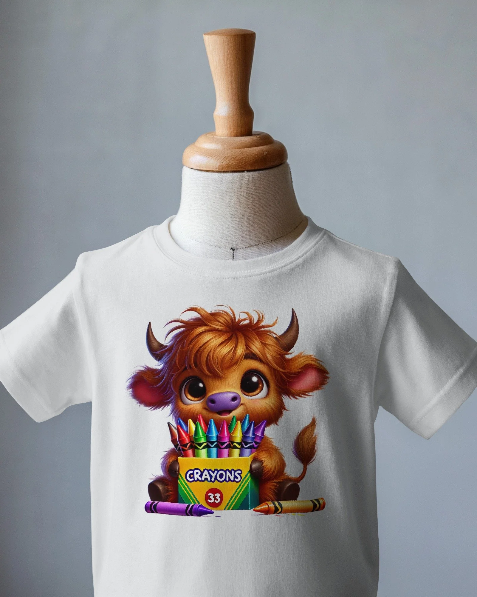 Color Me Happy – Crayon Cow Kids