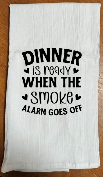 Smoke Alarm Dinner Bell