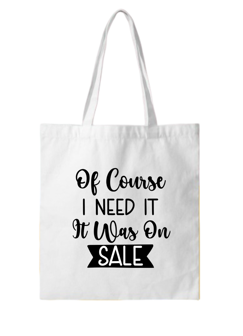 Of Course It Was on Sale