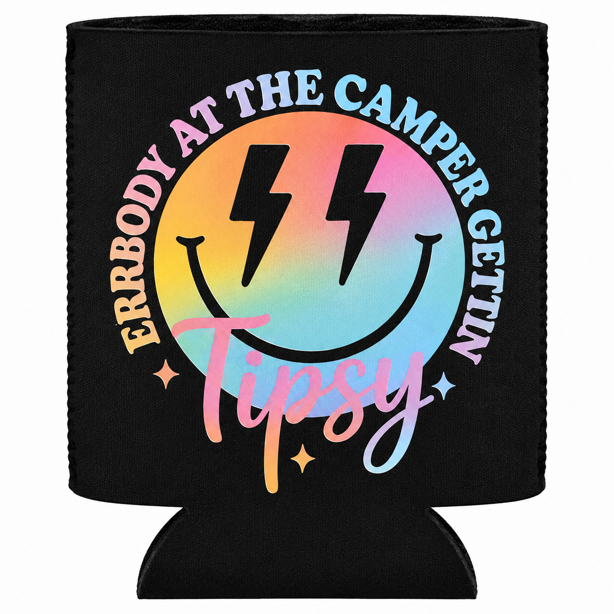 Tipsy Trails Camping Can Cooler