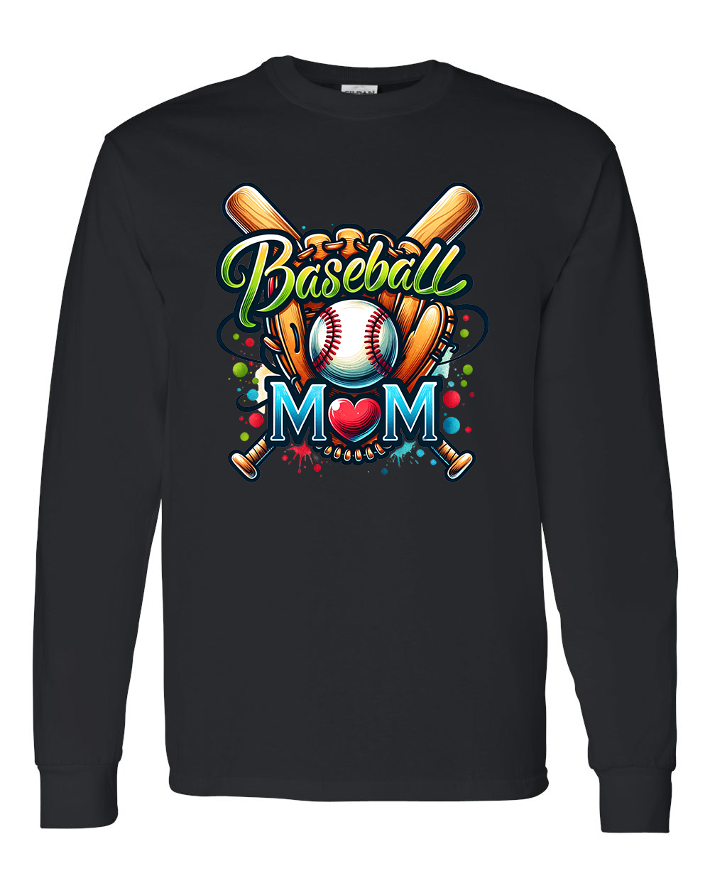 Baseball Mom Heart