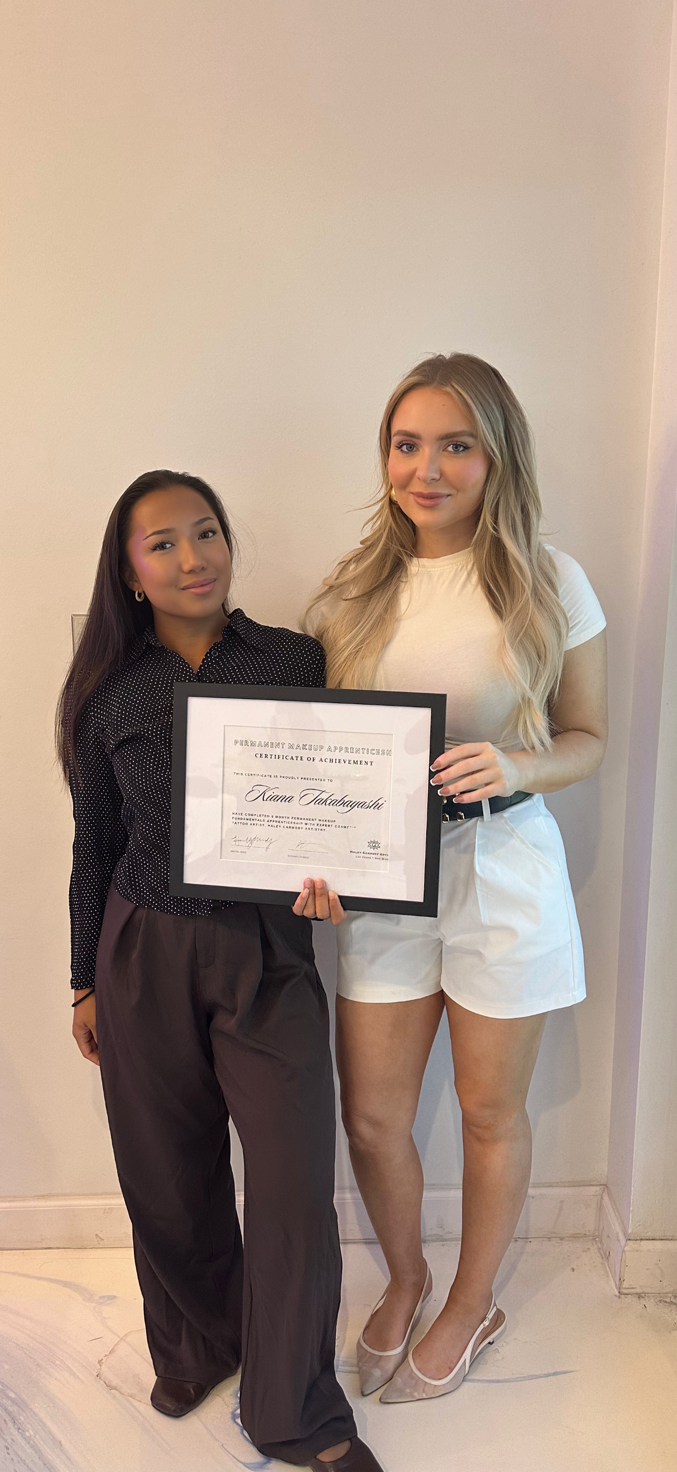 Advanced permanent makeup certification class in San Diego.