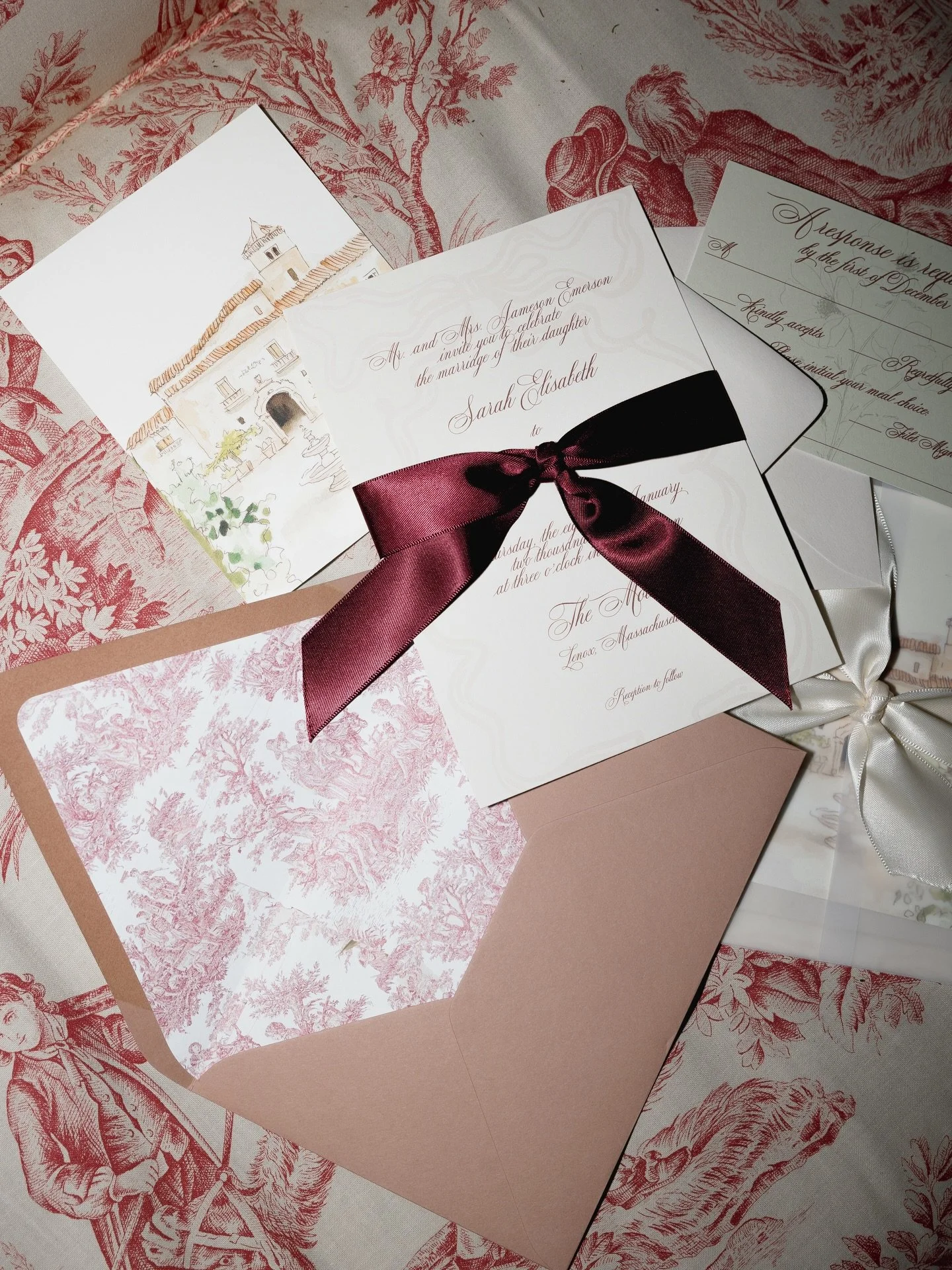 when your stationery &amp; furniture speak the same language 

Paper: @erindeandesign 
Venue: @weddingsatthemountlenox @themountlenox
Photographer: @stephanieberensonphotography