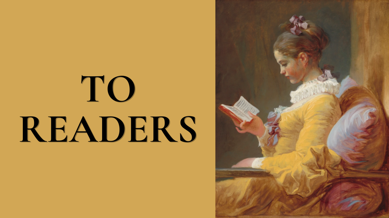 To Readers