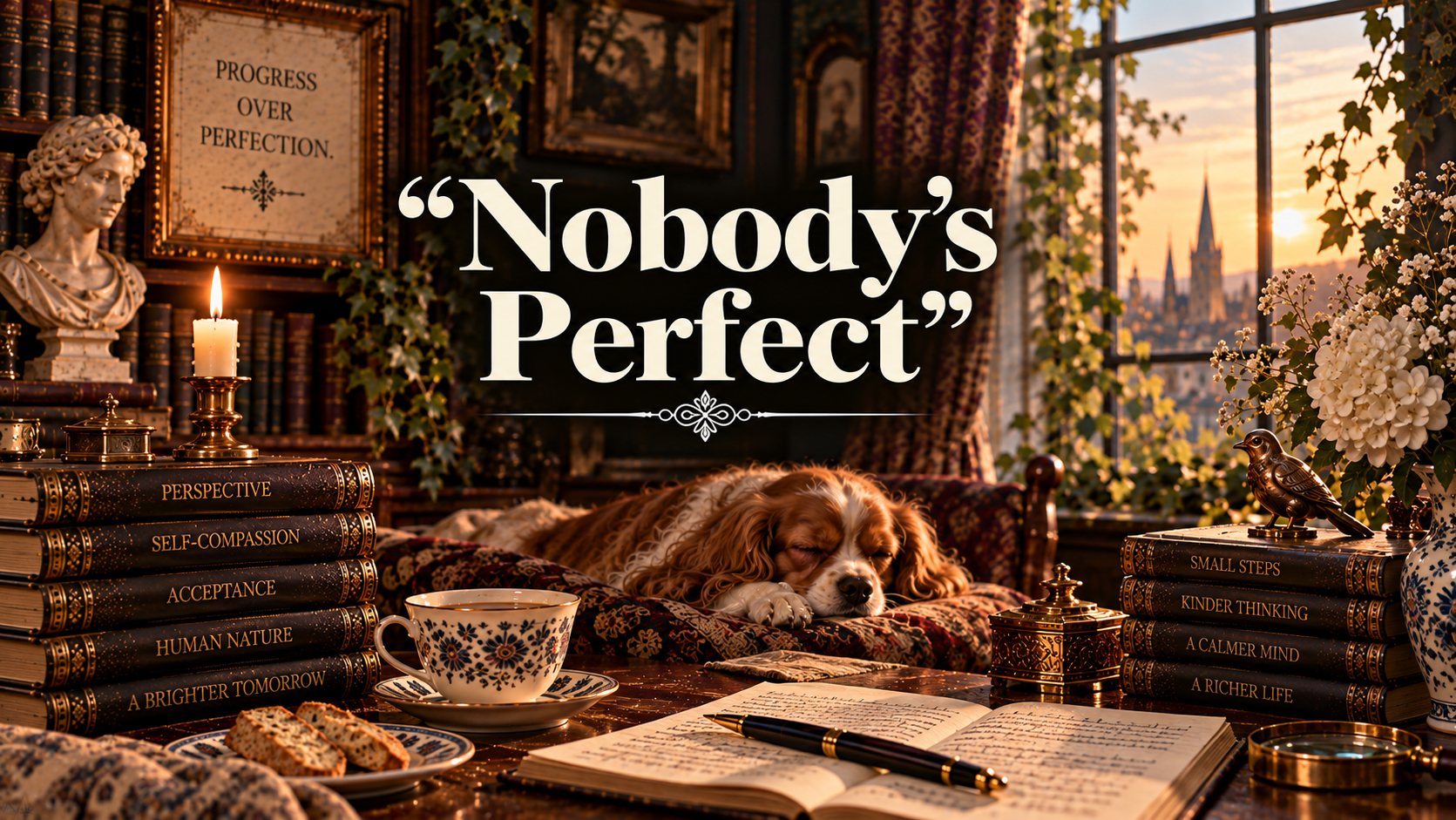 “Nobody’s Perfect” and Other Garbage Idioms — Bankson Manor YouTube Thumbnail
