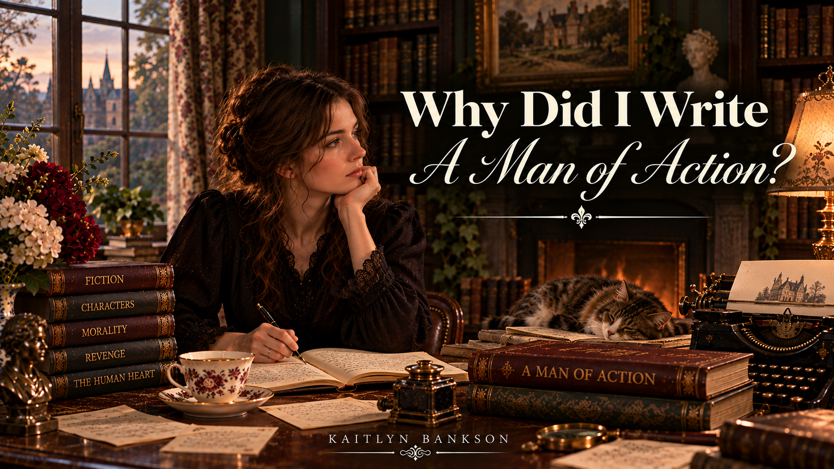 Why Did I Write A Man of Action? — Bankson Manor YouTube Thumbnail
