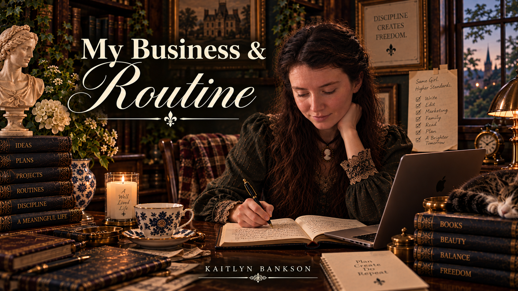 My Business and Current Routine — Bankson Manor YouTube Thumbnail