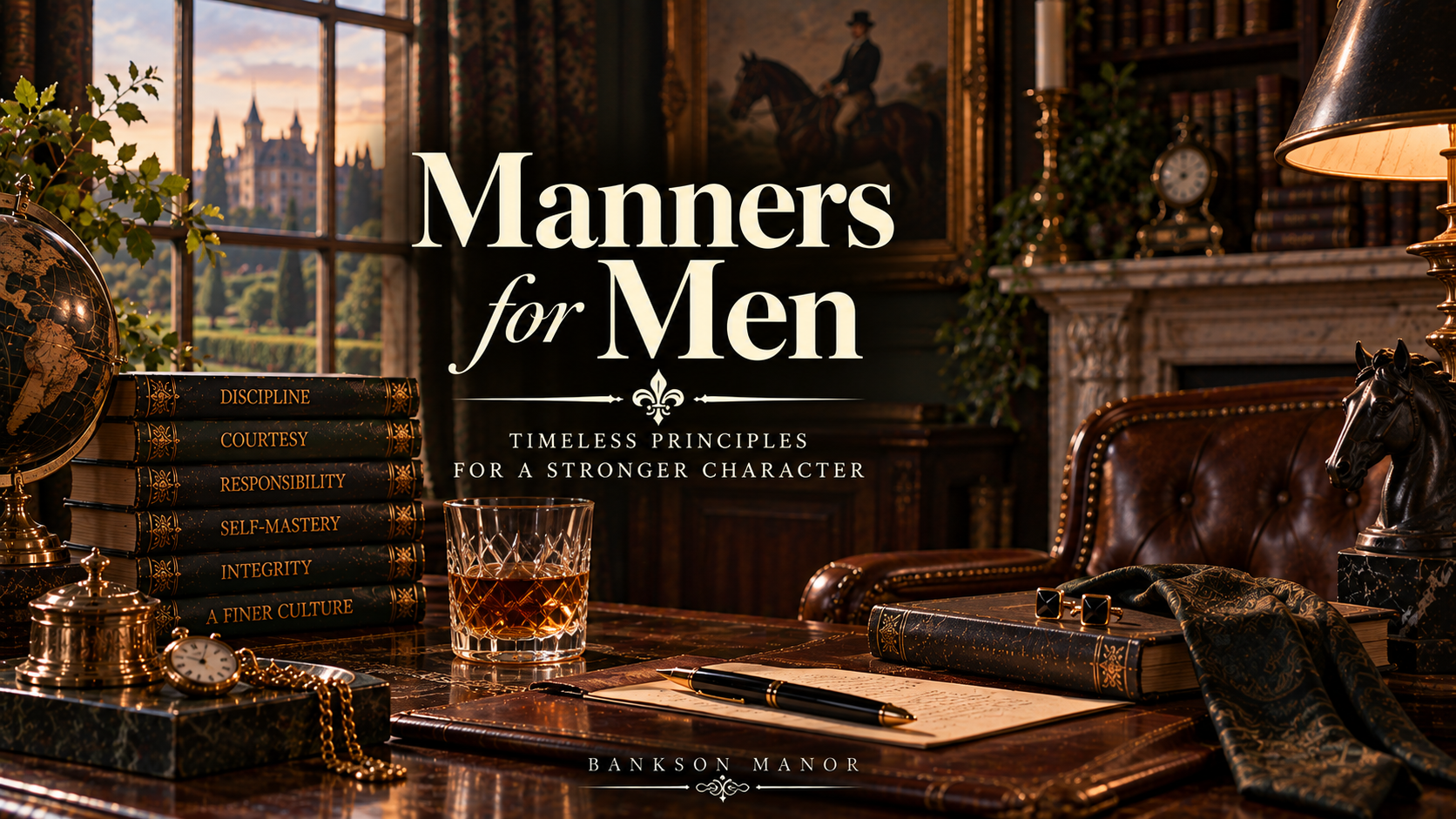 Excerpts from Manners for Men by Mrs. Humphry, 1897 — Bankson Manor YouTube Thumbnail