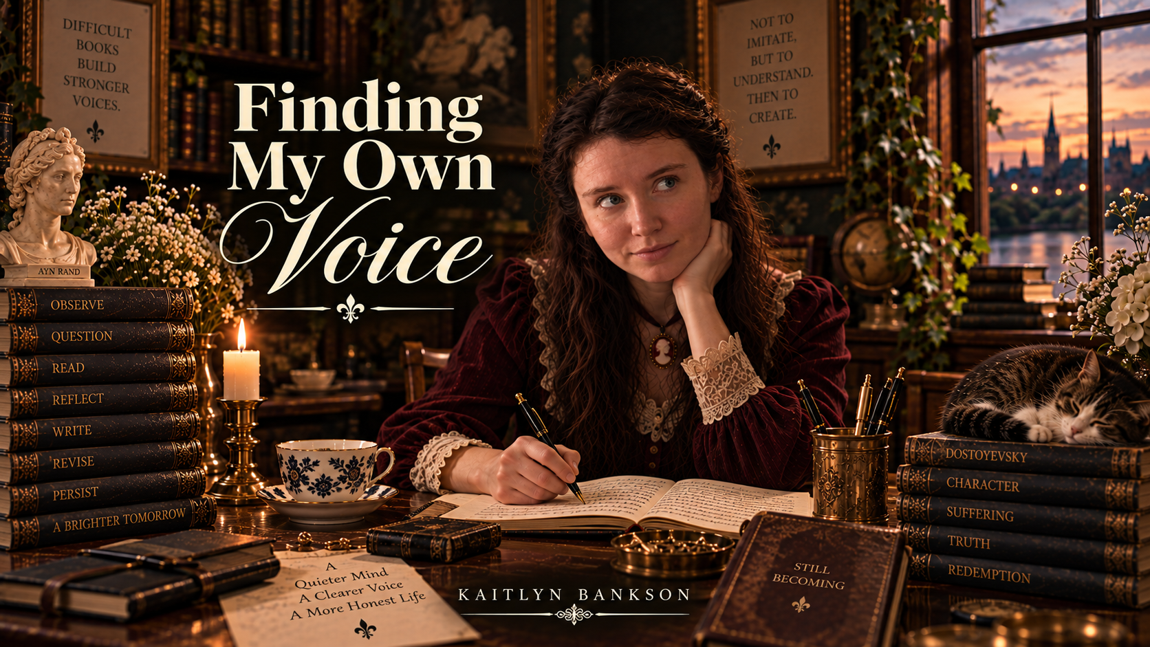 Finding My Own Voice — Bankson Manor YouTube Thumbnail