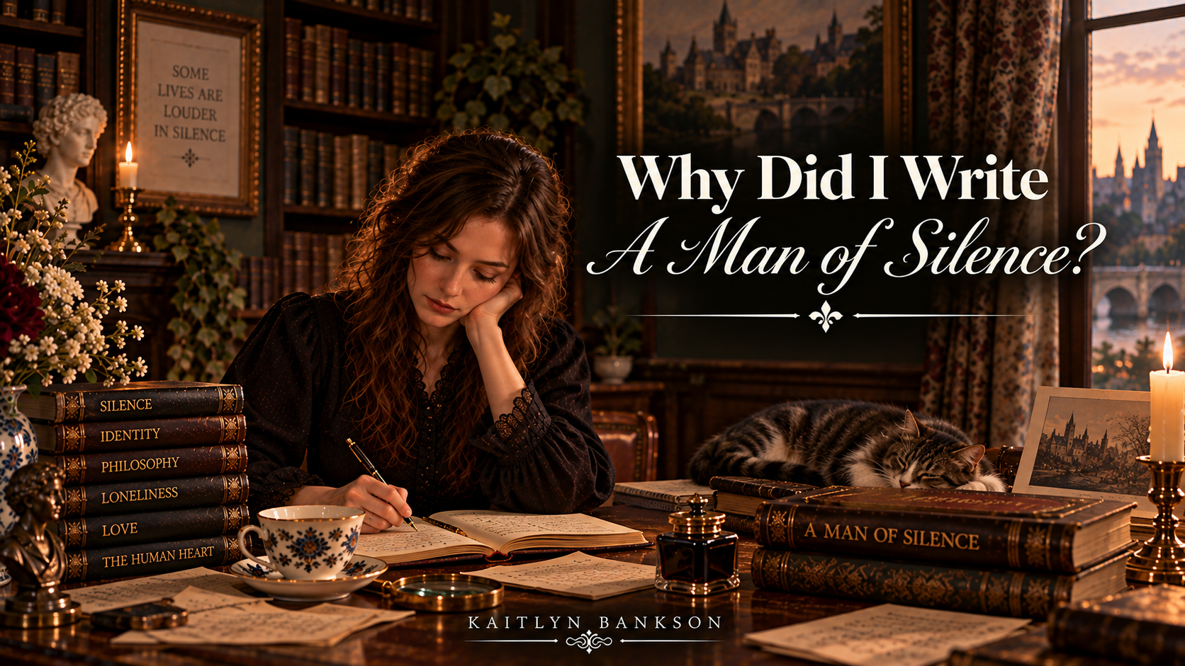 Why Did I Write A Man of Silence? — Bankson Manor YouTube Thumbnail