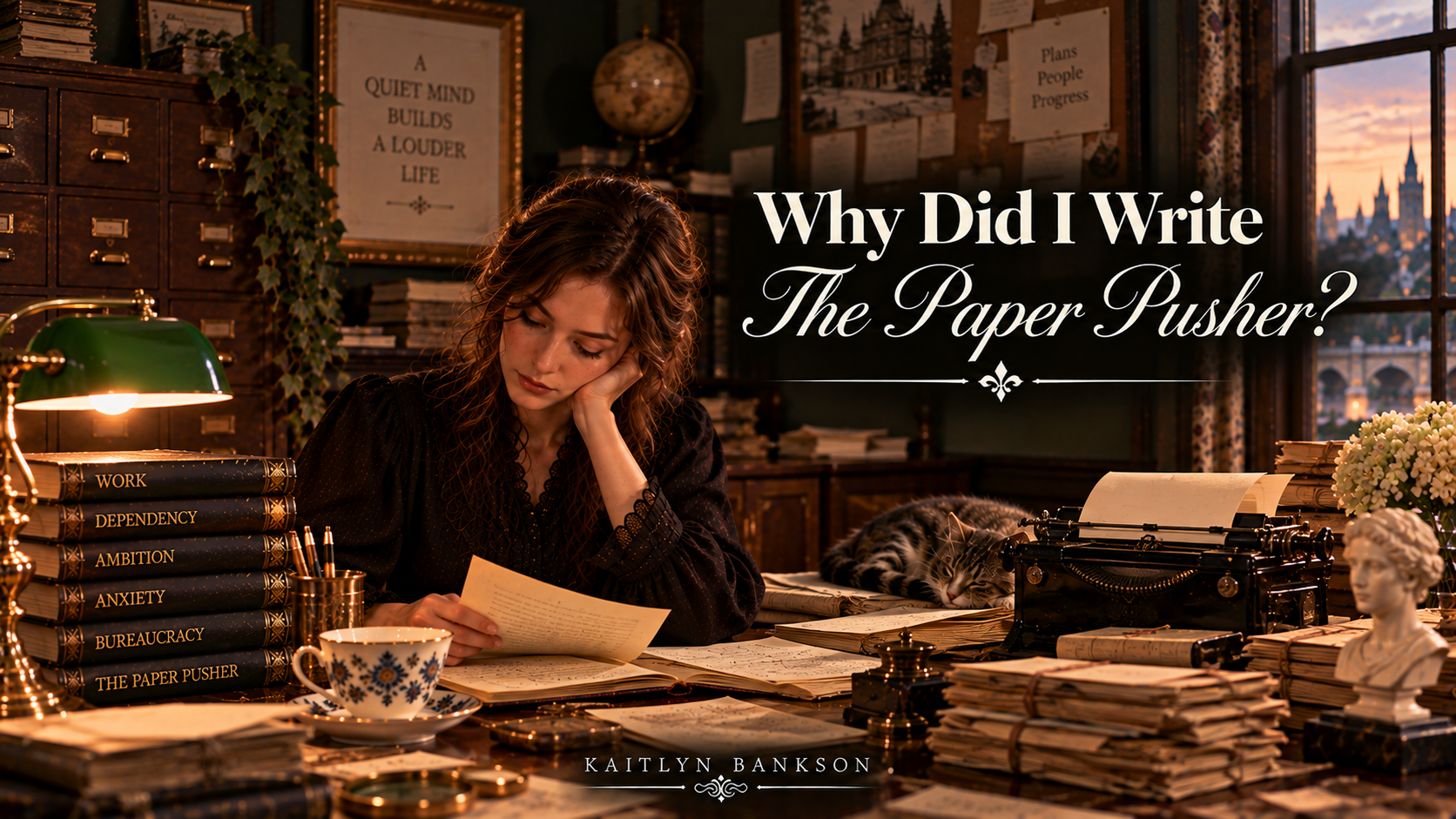 Why Did I Write The Paper Pusher? — Bankson Manor YouTube Thumbnail