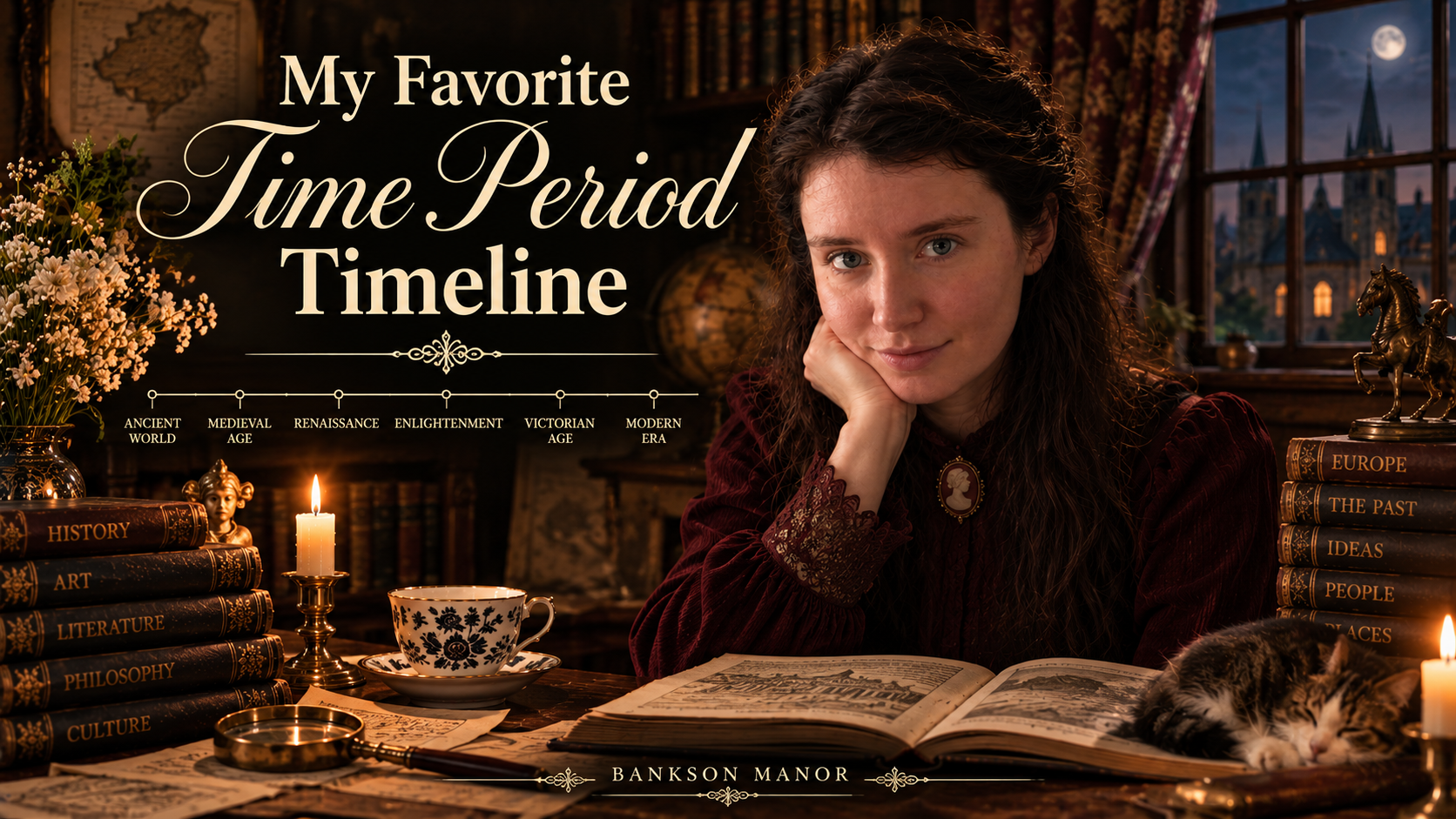 My Favorite Time Period Timeline (1850-1906) — Bankson Manor YouTube Thumbnail