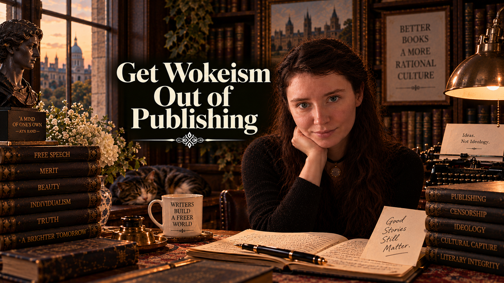 Get Wokeism Out of Publishing — Bankson Manor YouTube Thumbnail