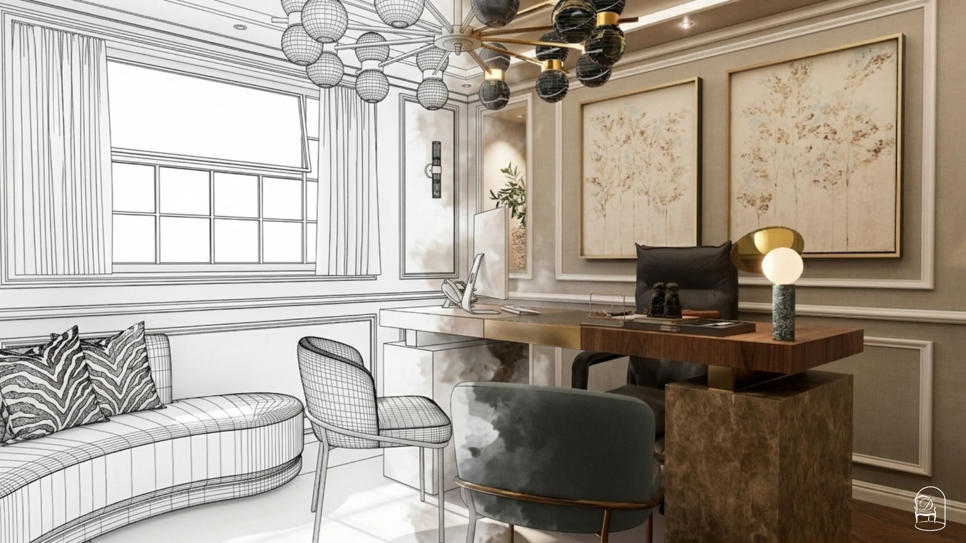 Executive Office Concept - Where Elegance Meets Functionality