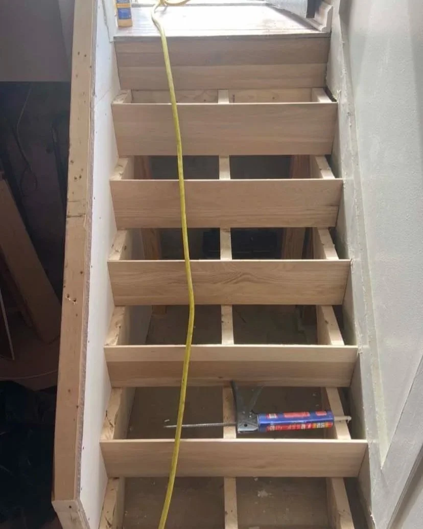 During - Stair Stringers