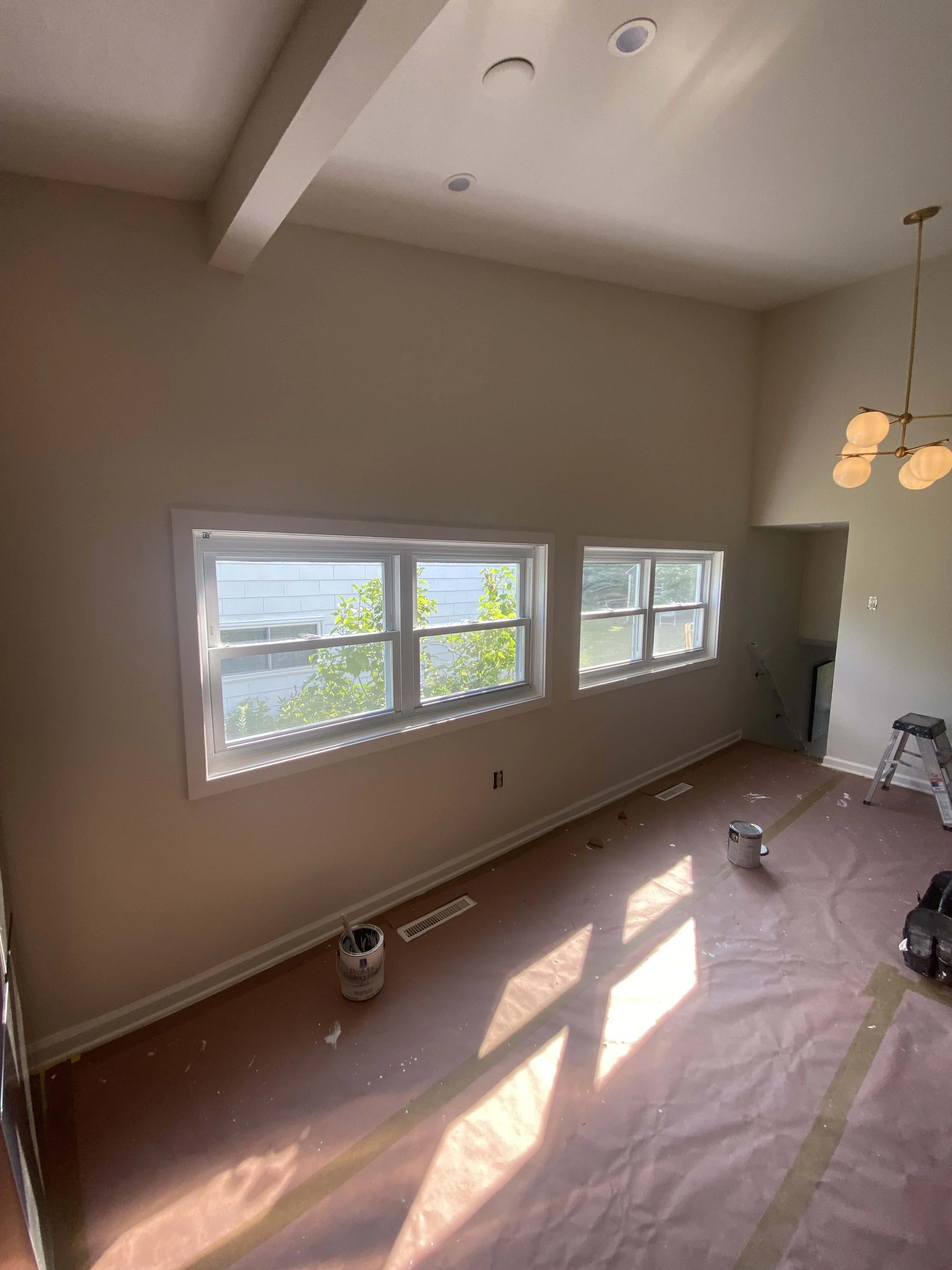 Drywall and Window Waterproofing