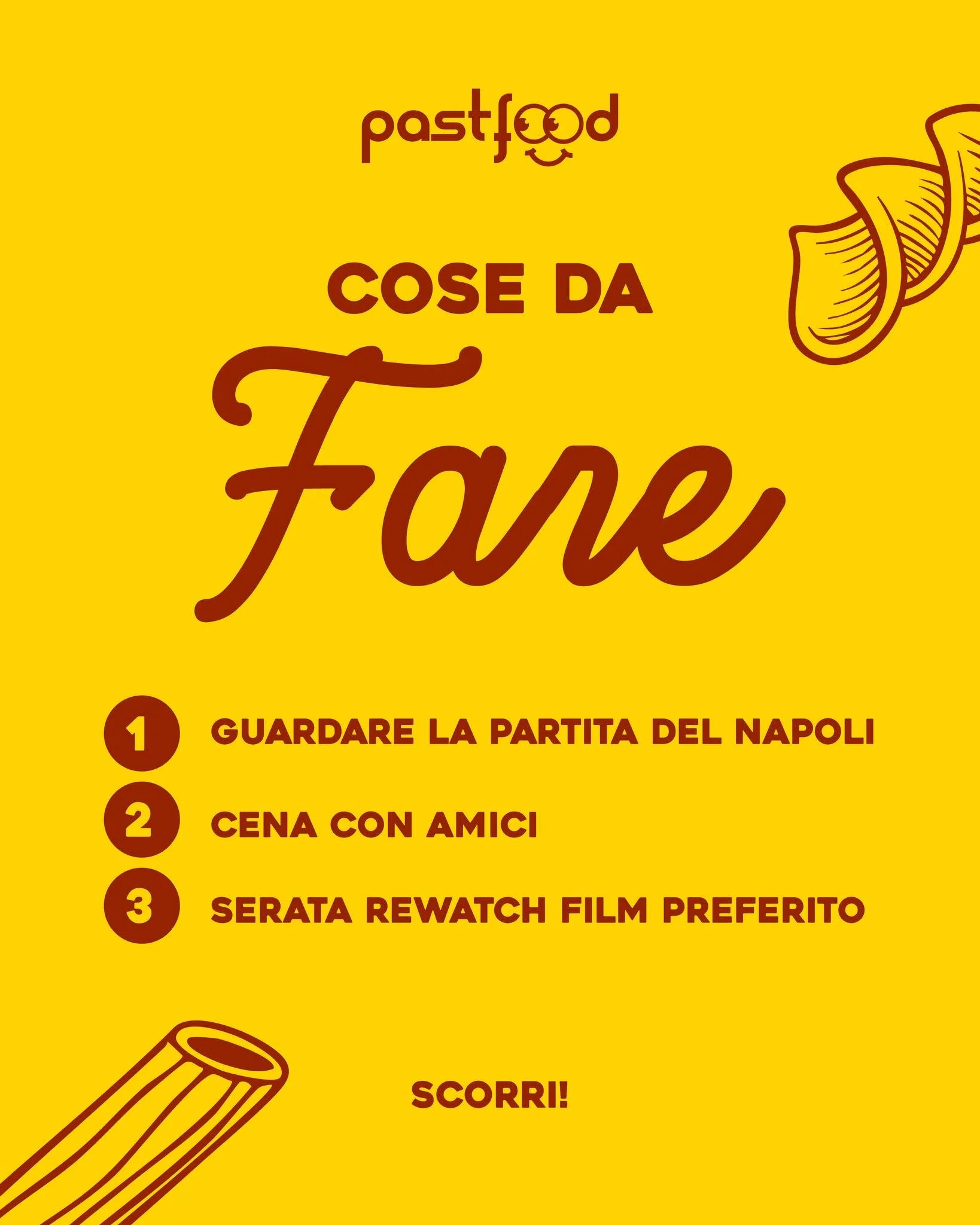 E tutto il resto pu&ograve; aspettare. 💛 

📍 Past Food &ndash; Via Broggia 5, Napoli
🚴&zwj;♂️ Anche su Glovo, Just Eat e Deliveroo

#PastFood #PasTino #pasta #food #napolifood #foodporn