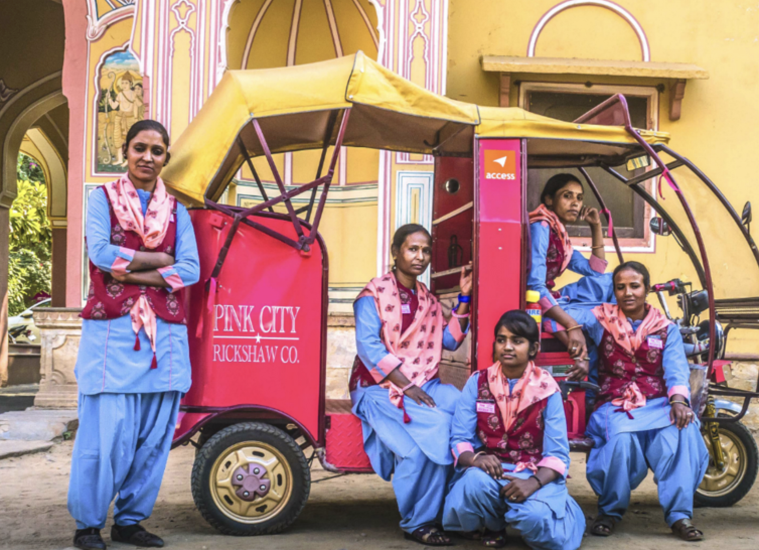 The Pink City Rickshaw Company - a remarkable social enterprise based in Jaipur, India