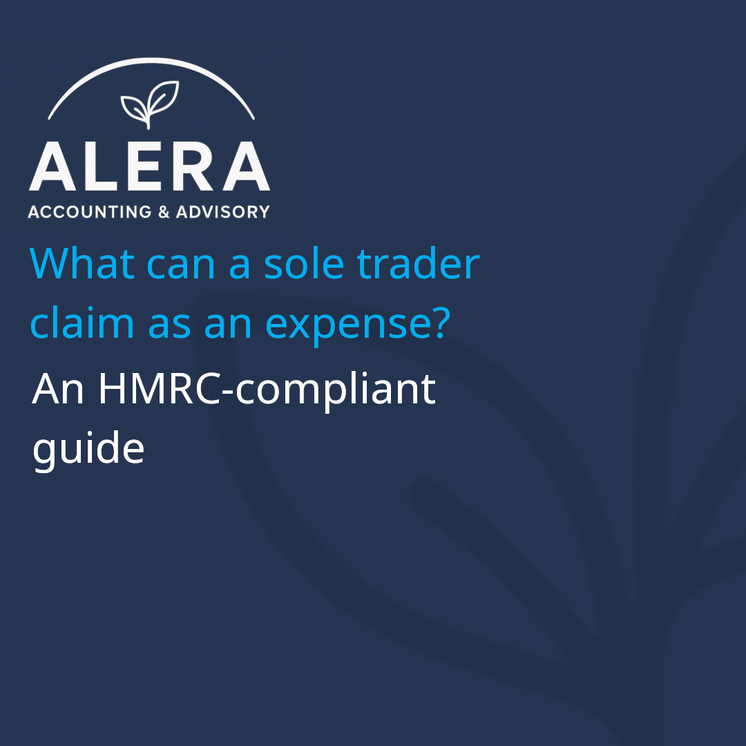 What can a sole trader claim as an expense? An HMRC-compliant guide