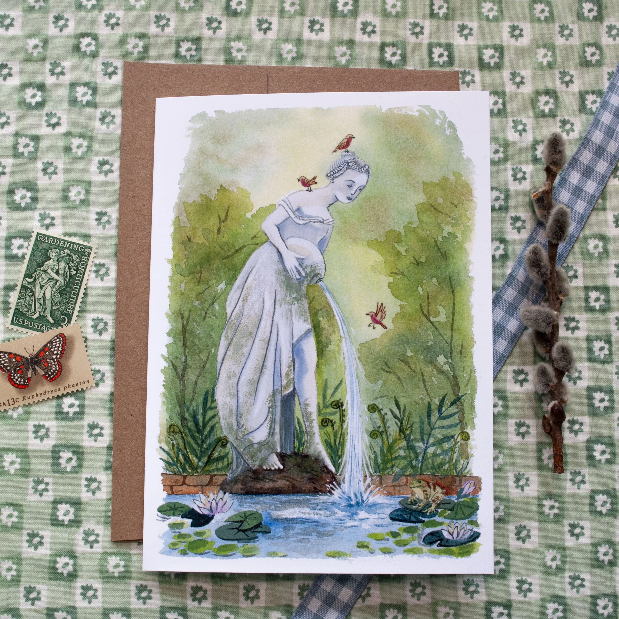 Garden Grotto Card