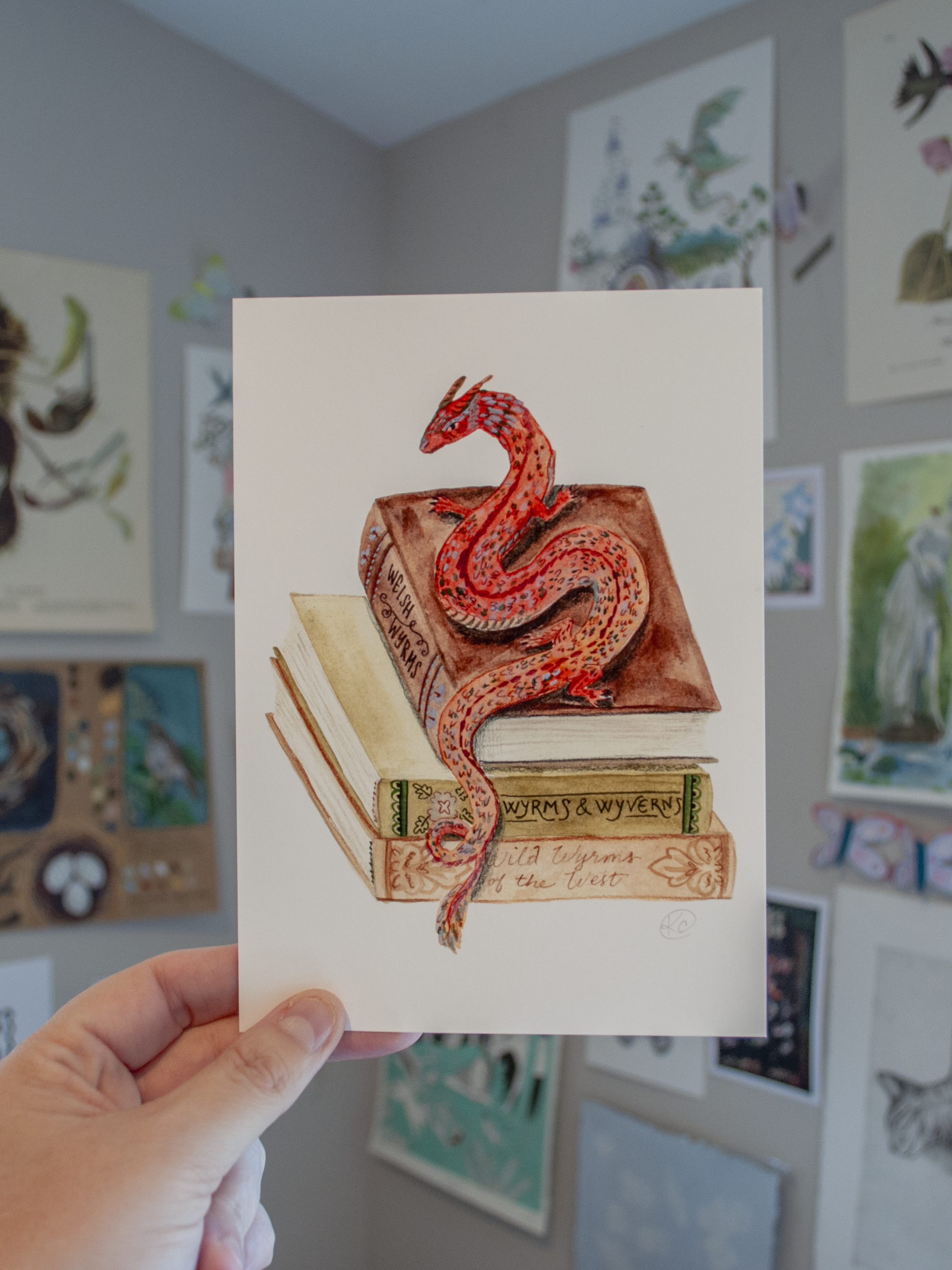 Bookwyrm Print