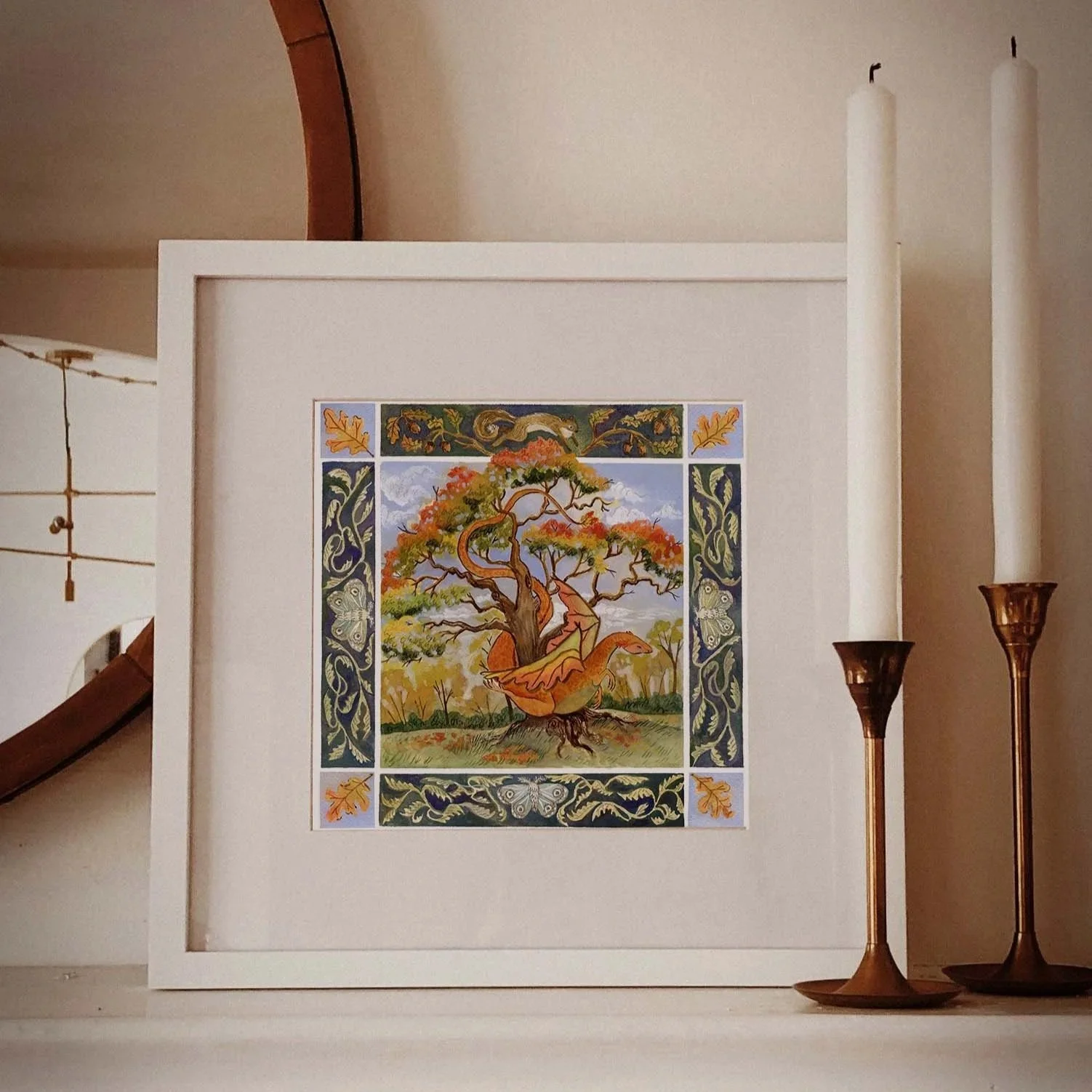 Autumn Dragon Print
