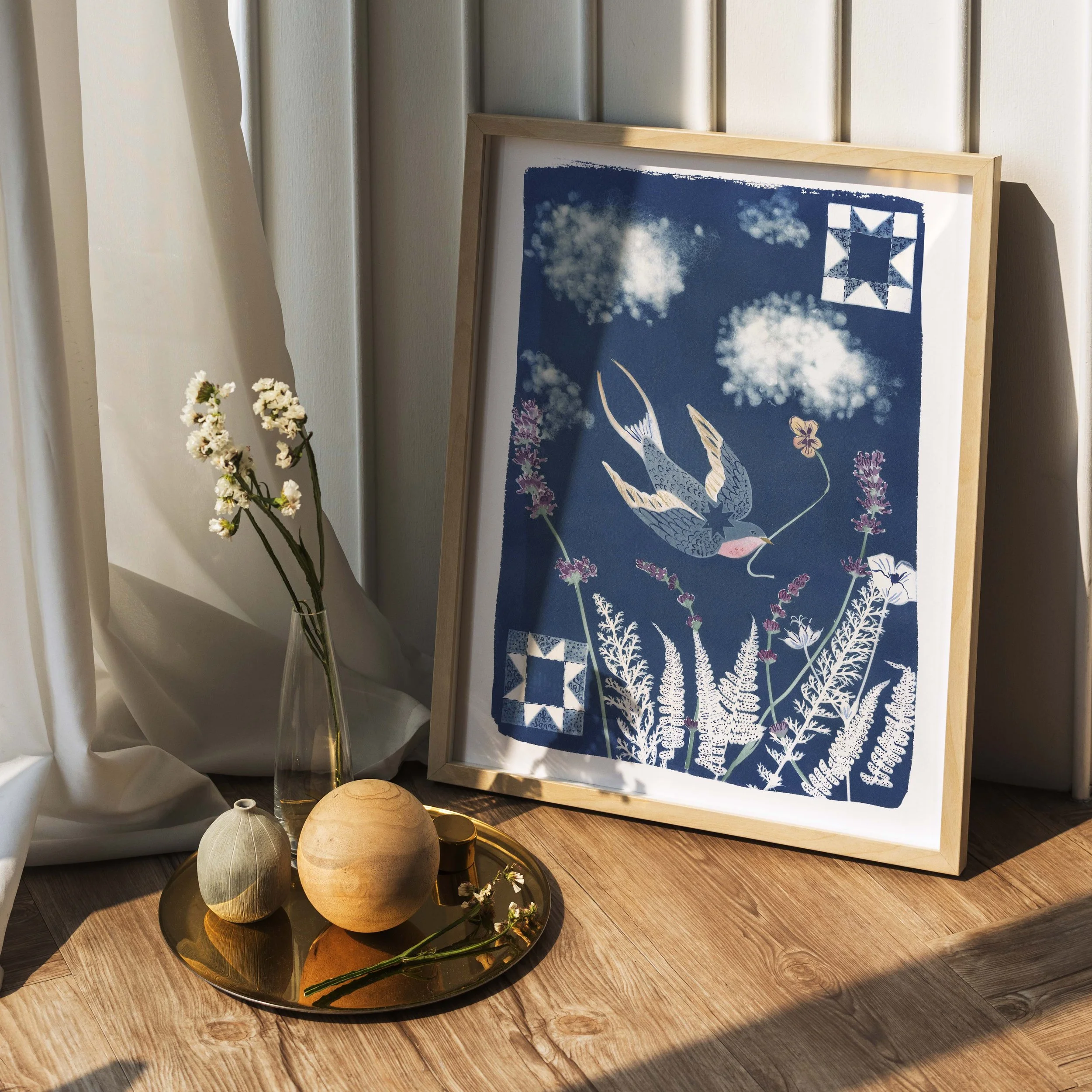 "The Swallow" Print