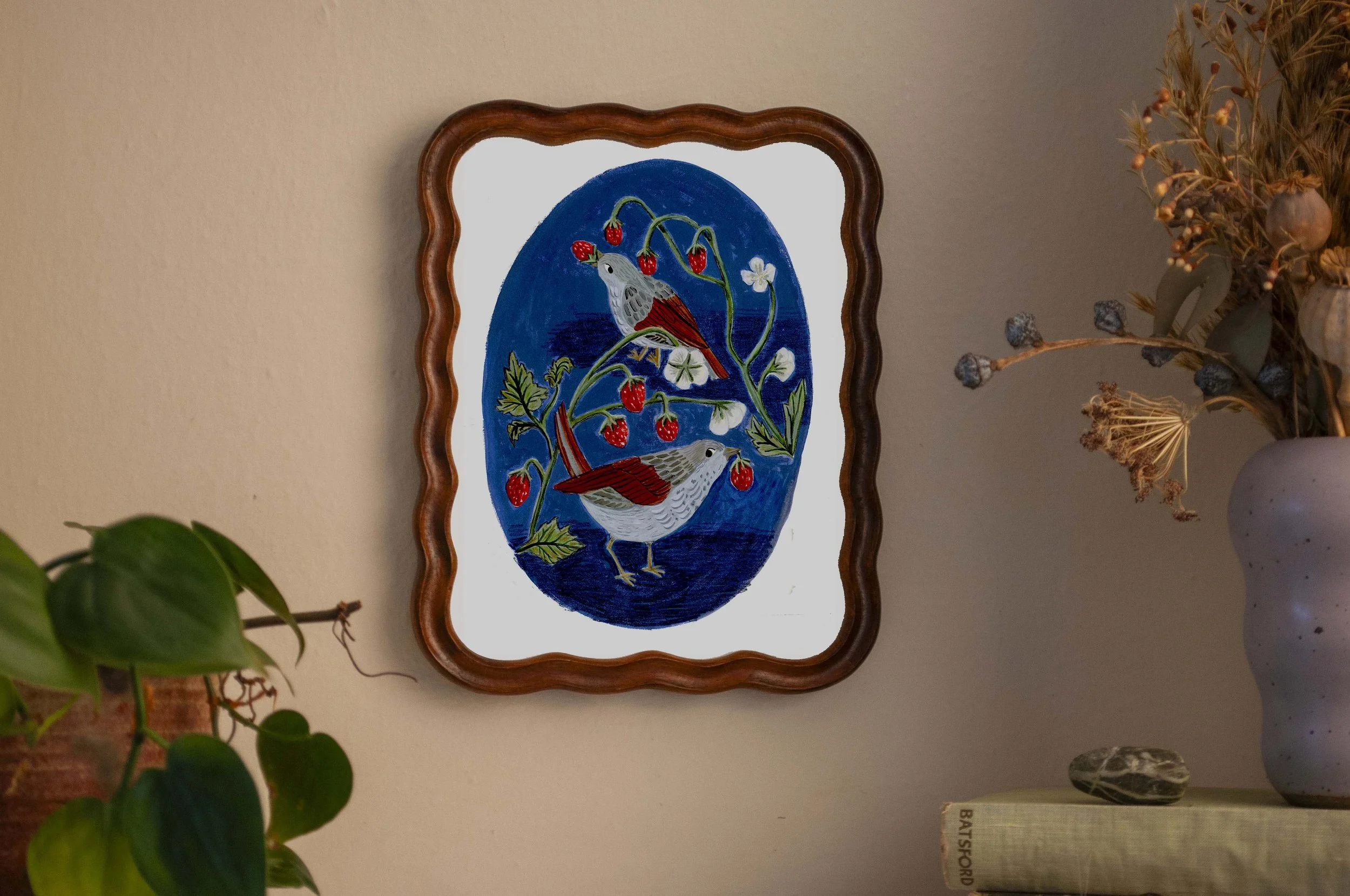 Strawberry Thieves Print