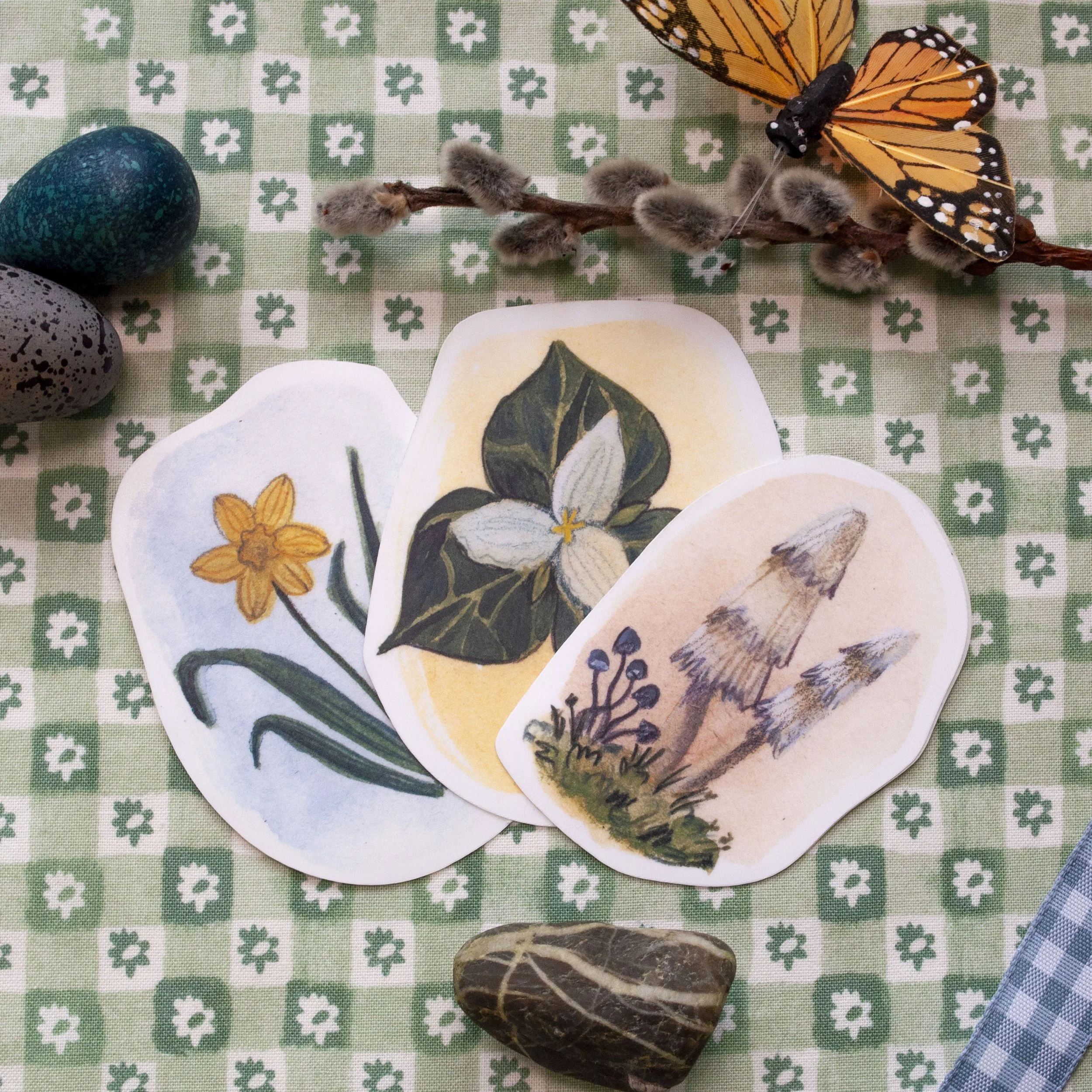 Spring Flora Sticker Set