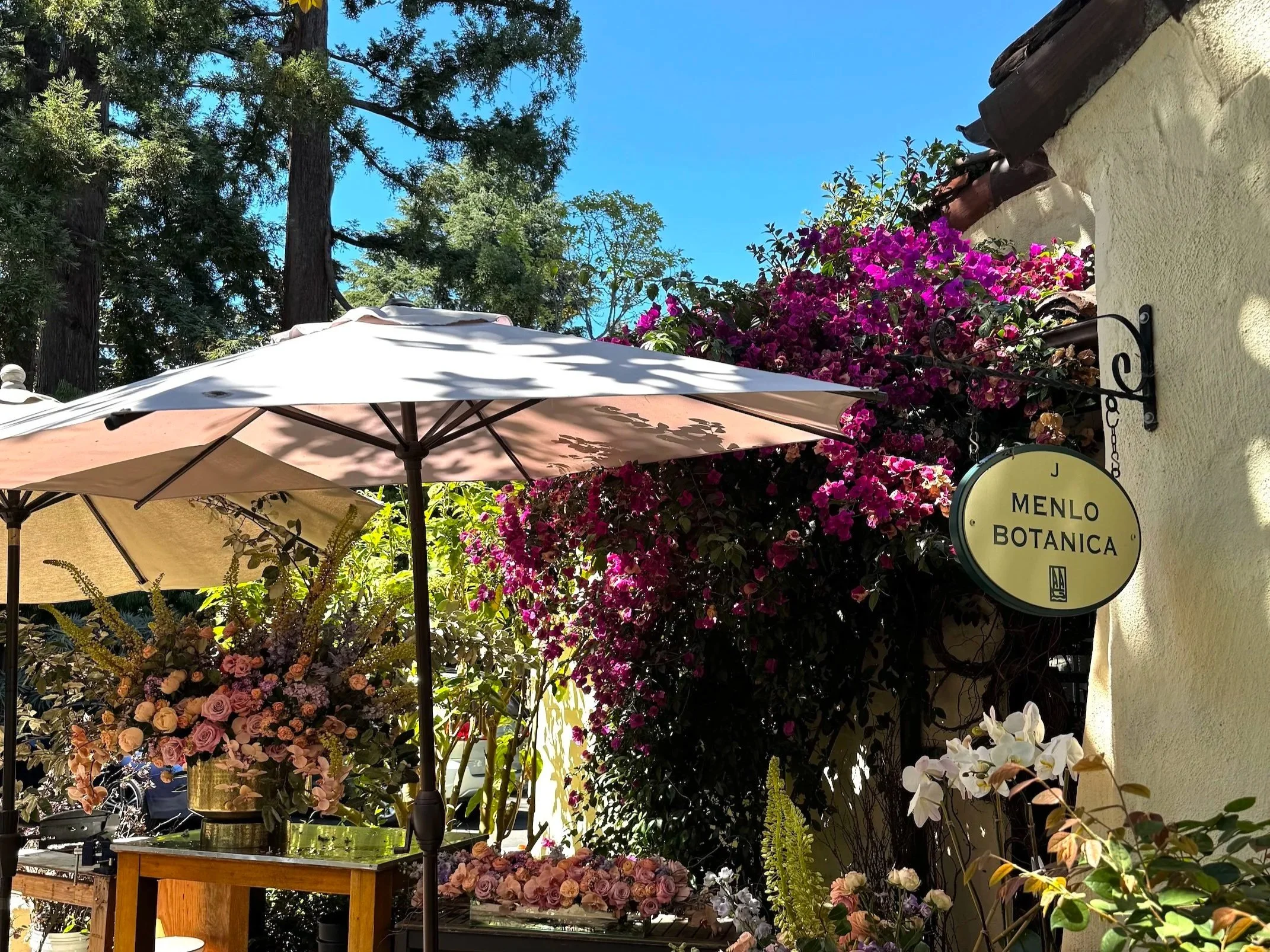 位于加州 Menlo Park 的 Allied Arts Guild 花园庭院与花艺空间，展现当地的加州生活方式与社区美学