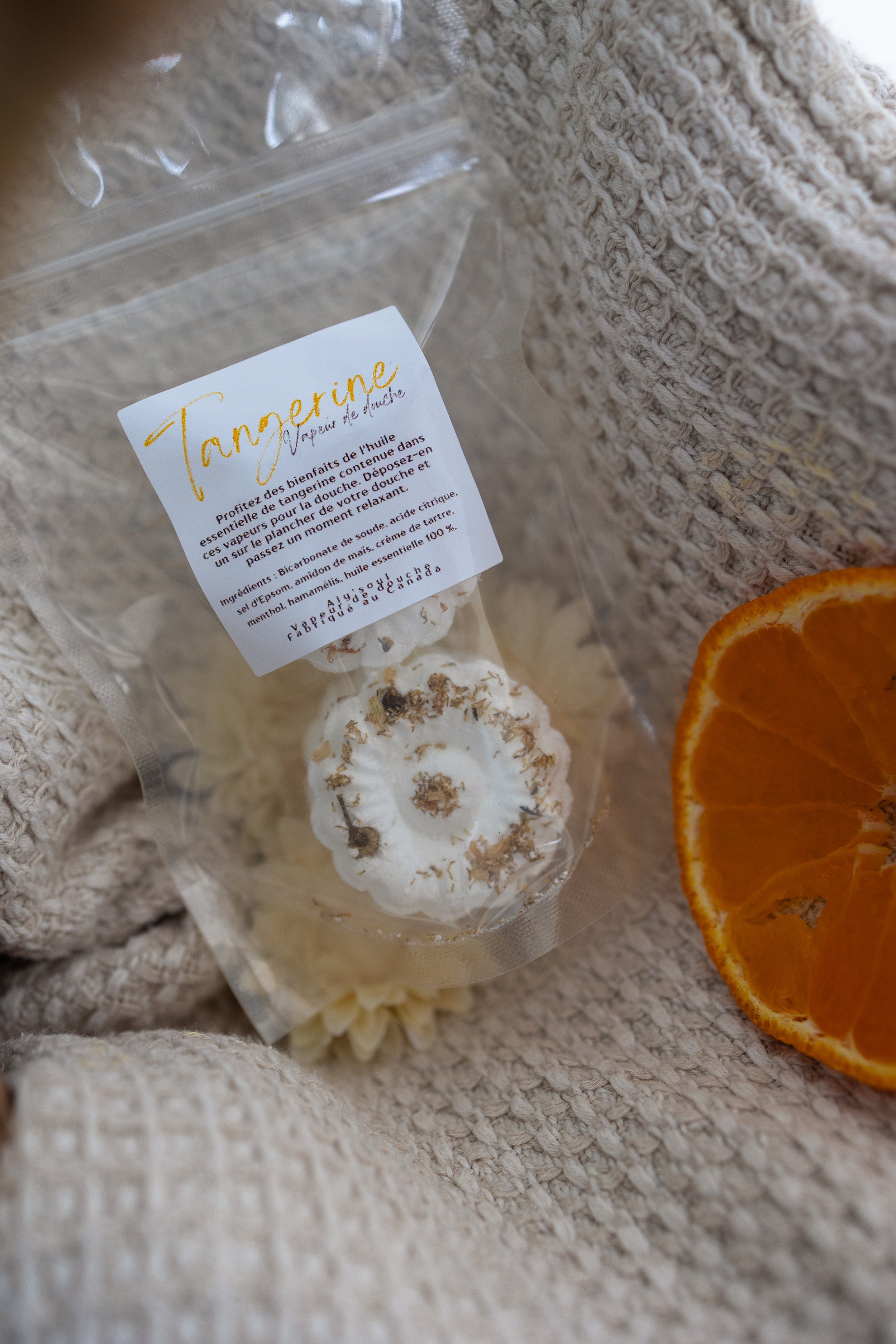 Shower steamer Tangerine