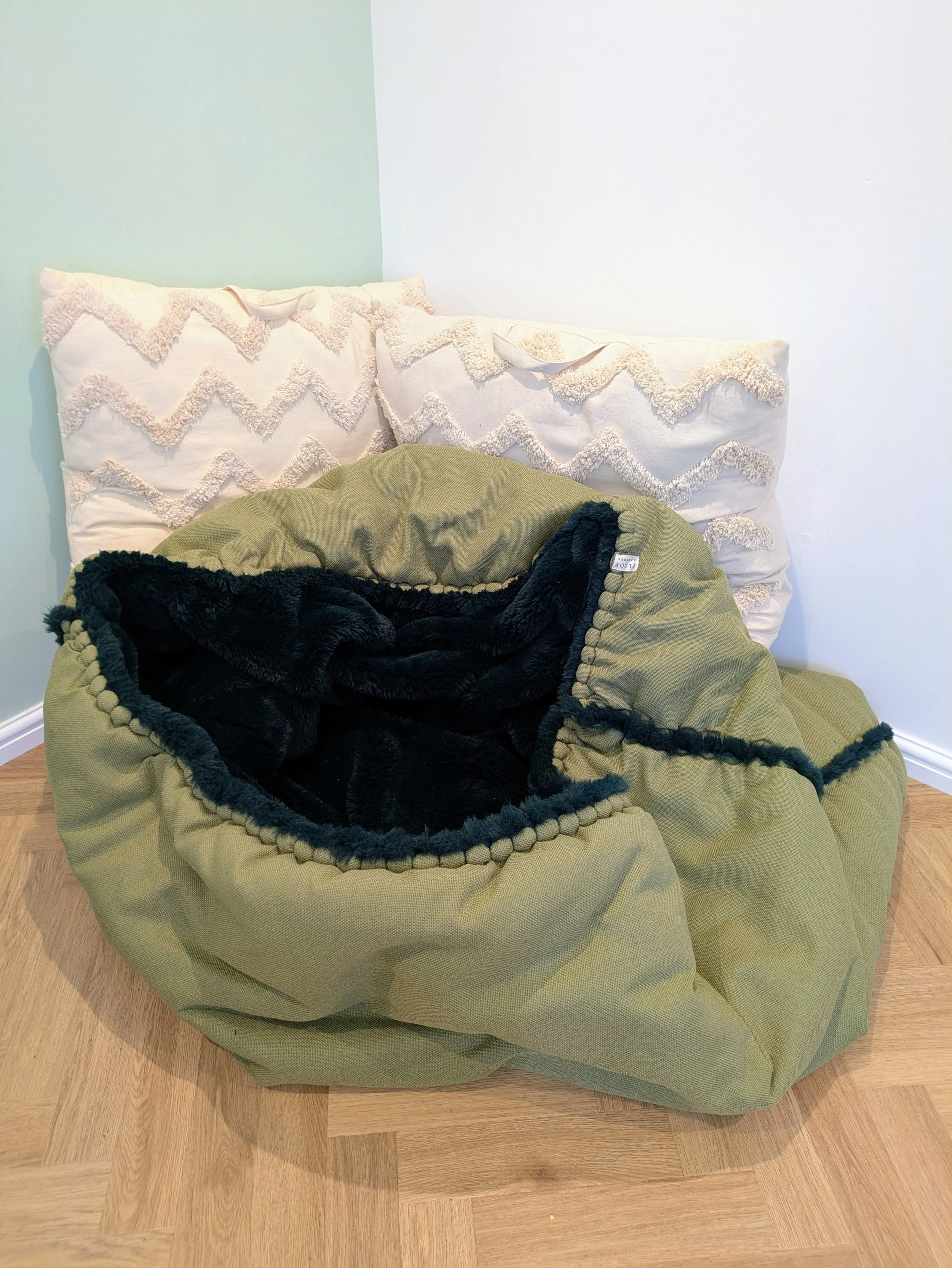 Cozy nest to sit inside
