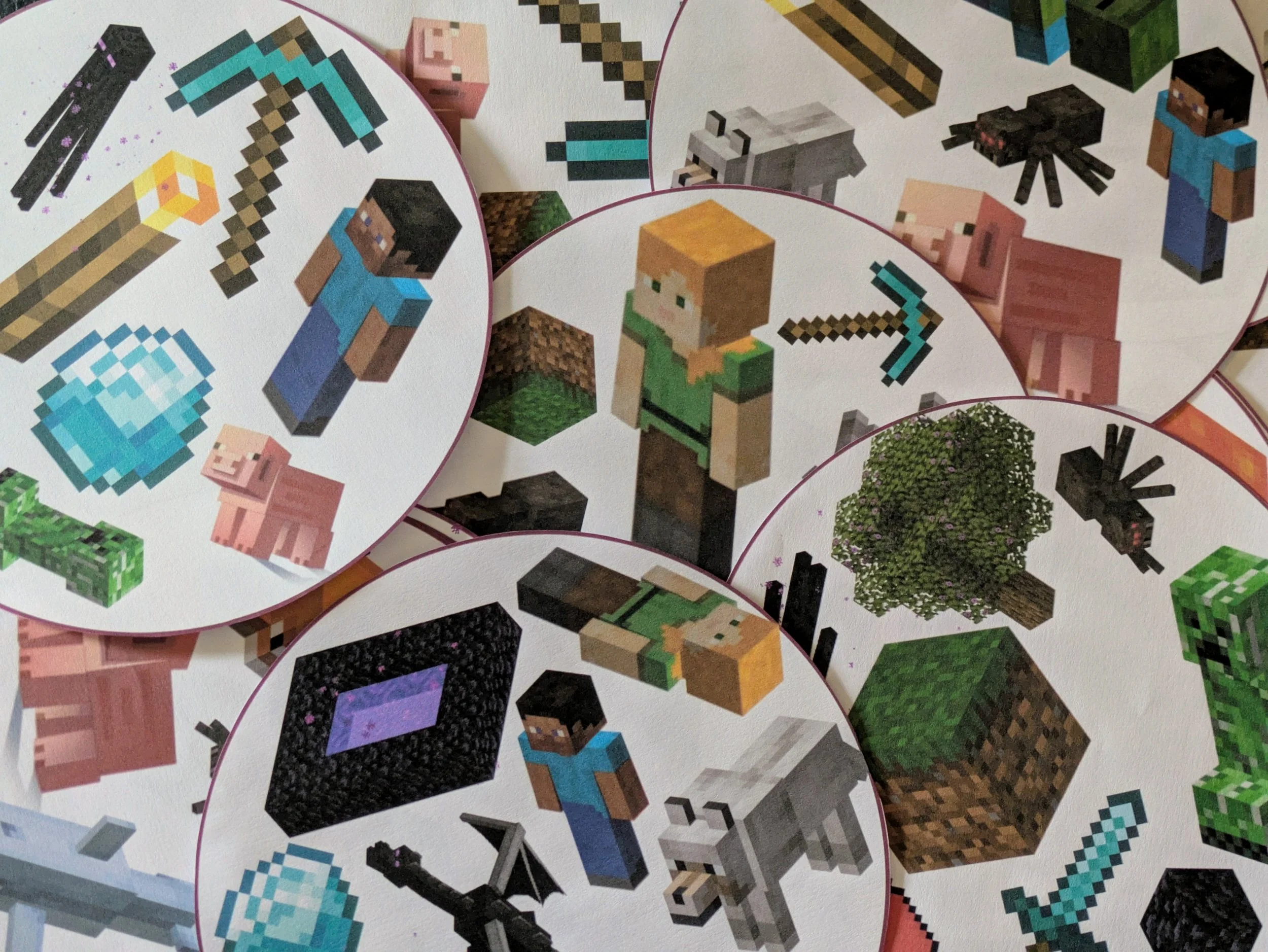 Minecraft images of a game
