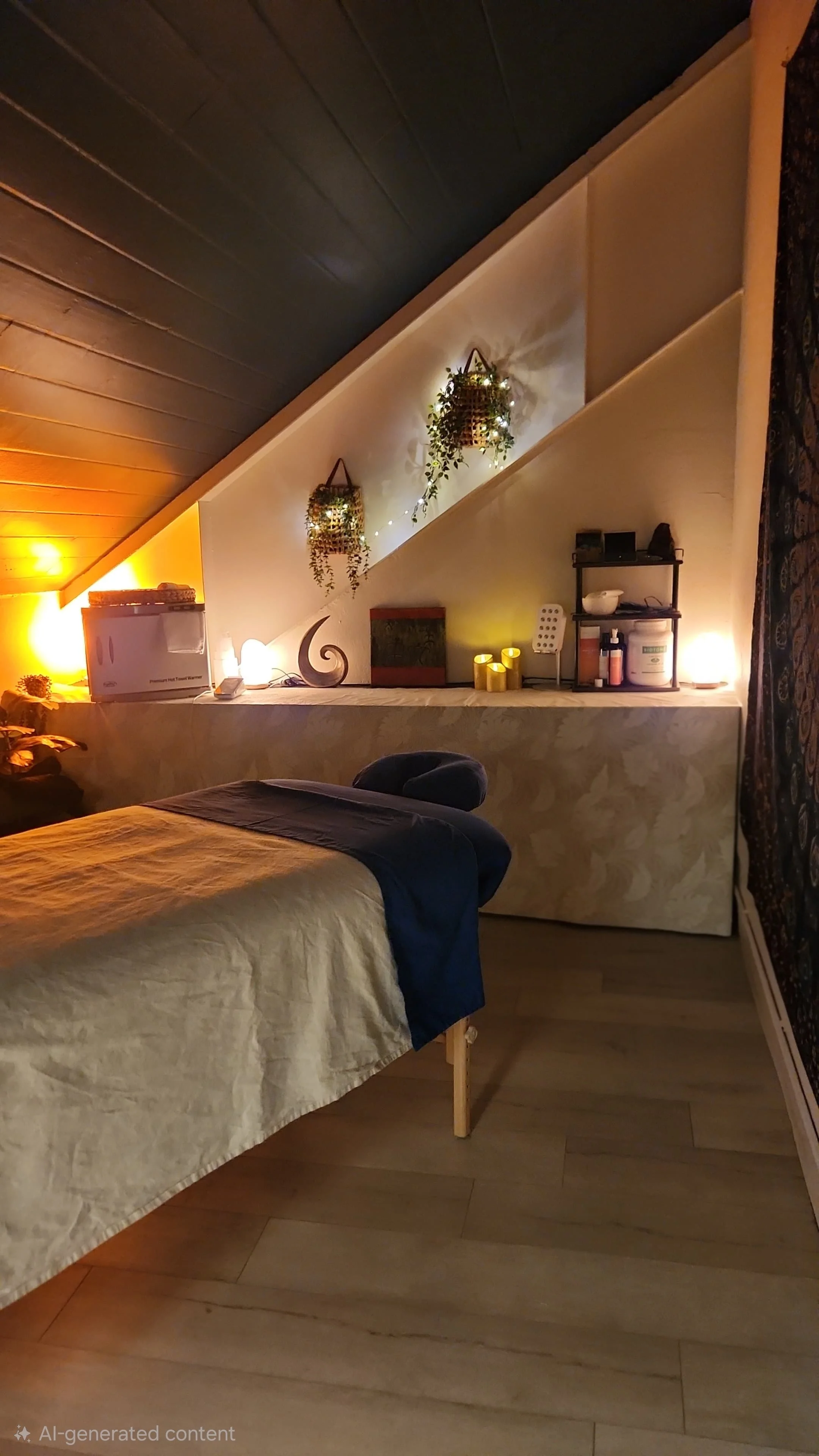 Massage therapy studio in Mililani, Oahu, Hawaii at Ka Moana Massage & Holistic Wellness.