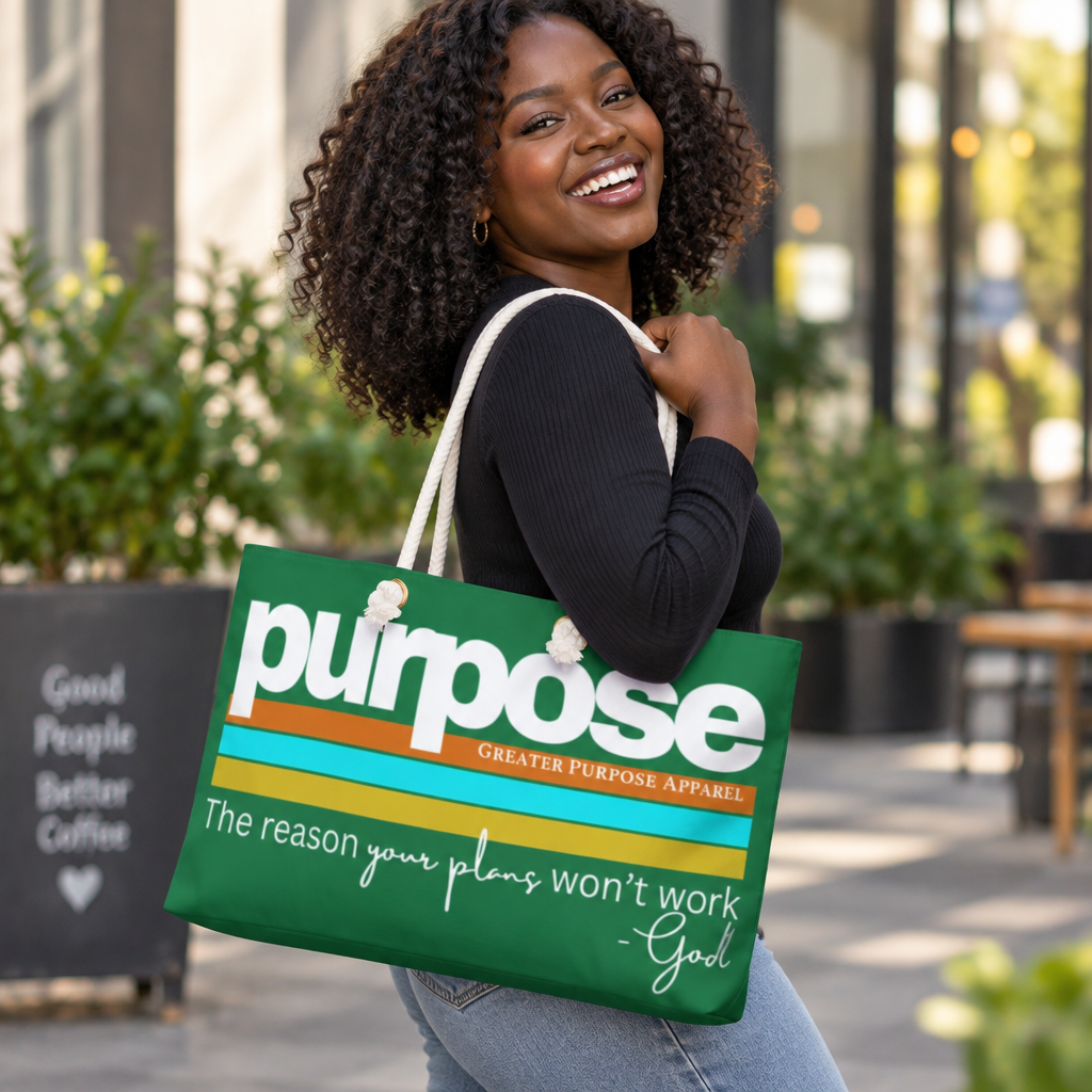 The Purpose Weekender Tote