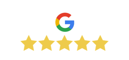 Six outlined rocket icons with stars on them, arranged in a row.